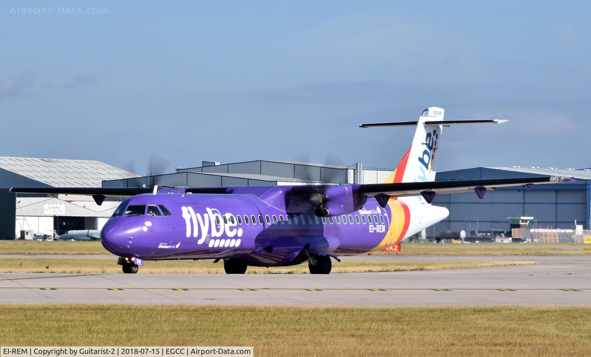 EI-REM, 2007 ATR 72-212A C/N 760, At Manchester