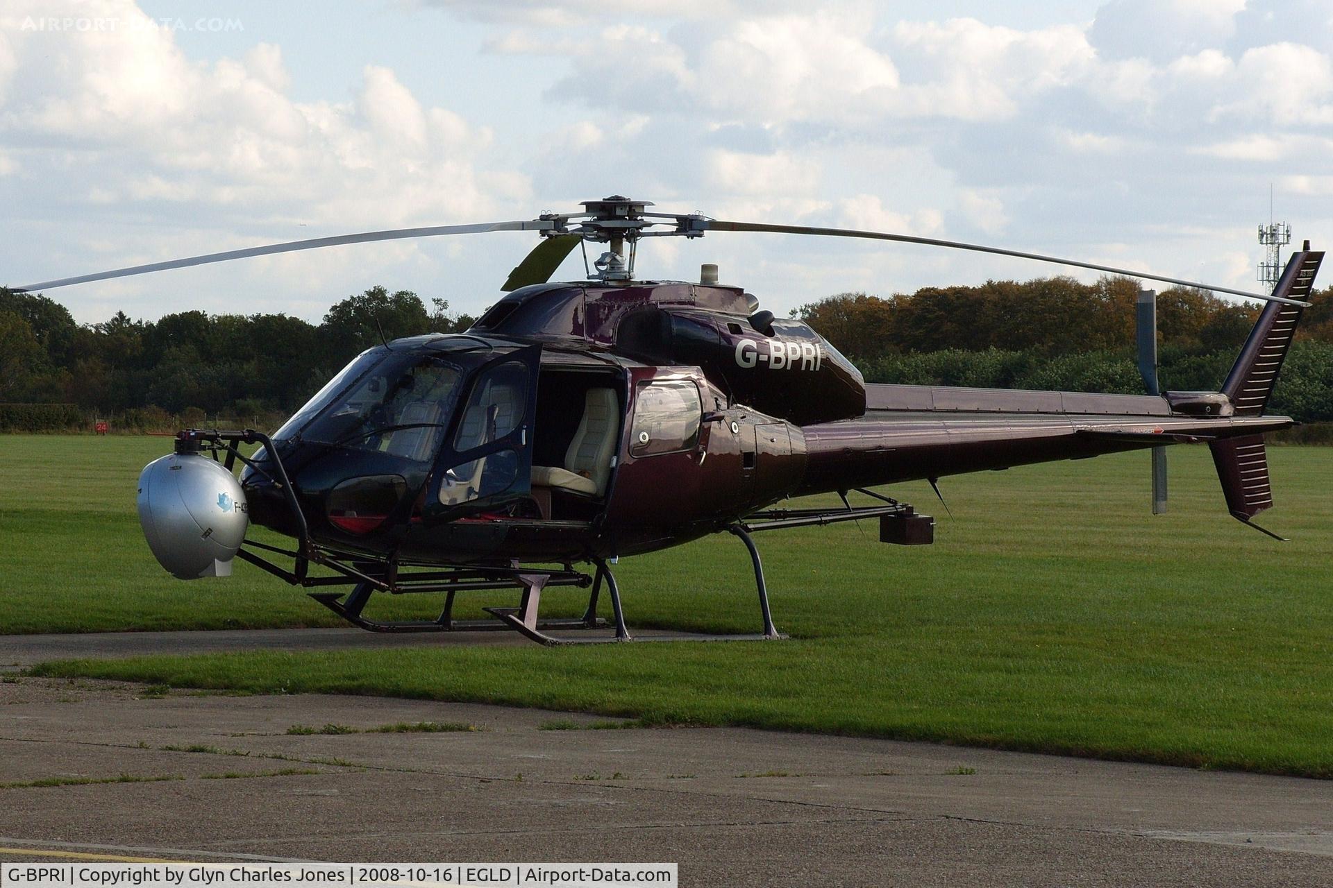 G-BPRI, 1982 Aerospatiale AS-355F-1 Twin Squirrel C/N 5181, Previously N364E and G-TVPA. Note the TV camera mounted on the front. Owned by MW Helicopters Ltd.