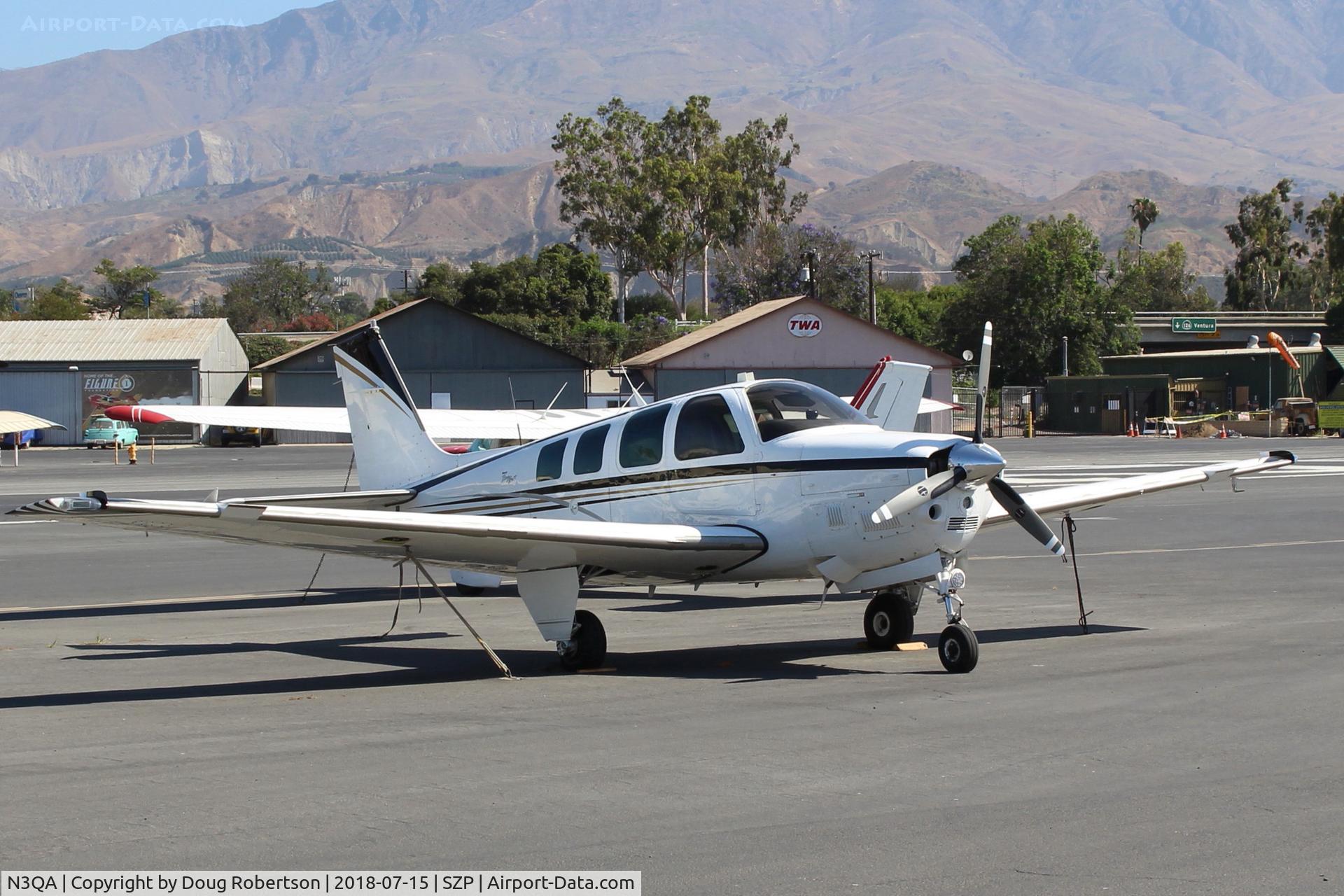 N3QA, 1984 Beech B36TC Bonanza C/N EA-427, 1984 Beech B36TC BONANZA, Continental TSIO-520-UB turbocharged 300 Hp cont., 6 seats, vortex generators wing leading edge std., 108 gallons/102 usable. 200 kts/230 mph TAS.
