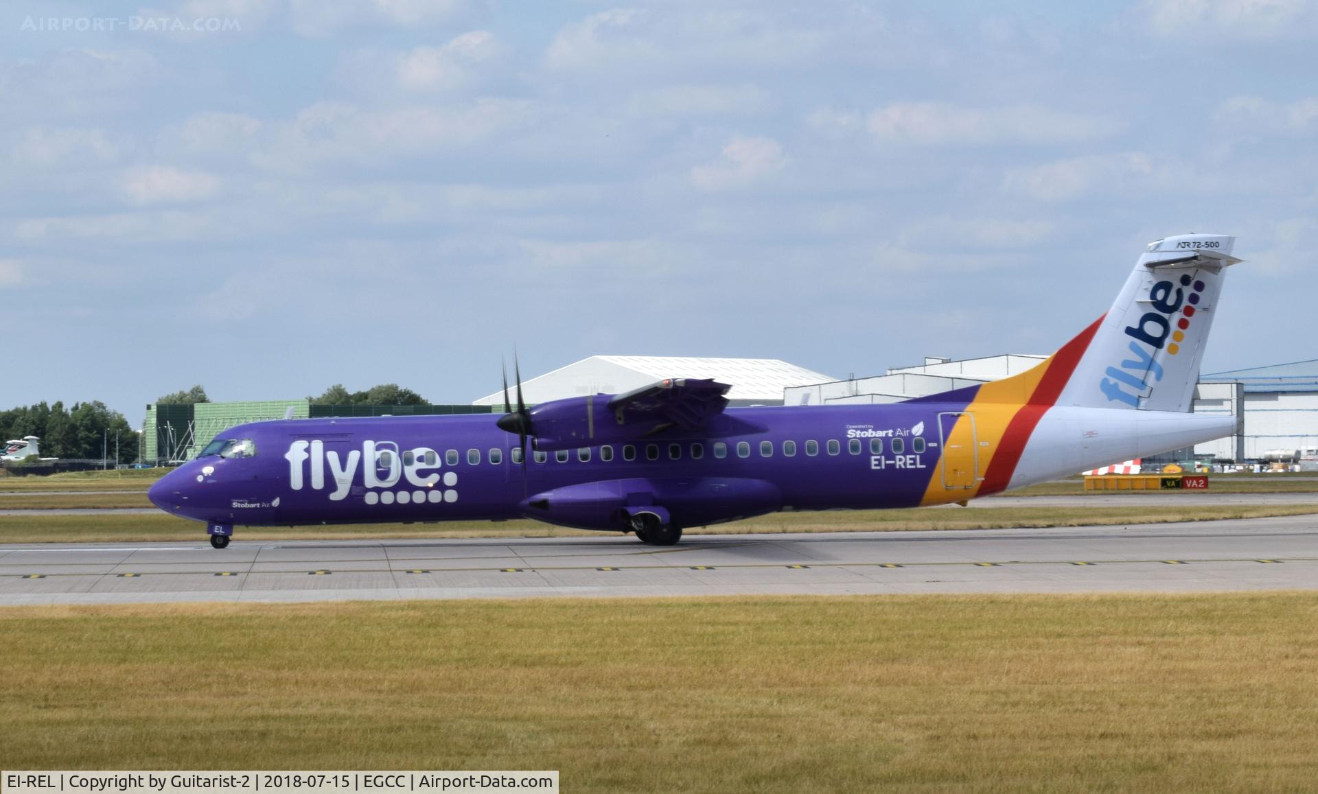 EI-REL, 2007 ATR 72-212A C/N 748, At Manchester