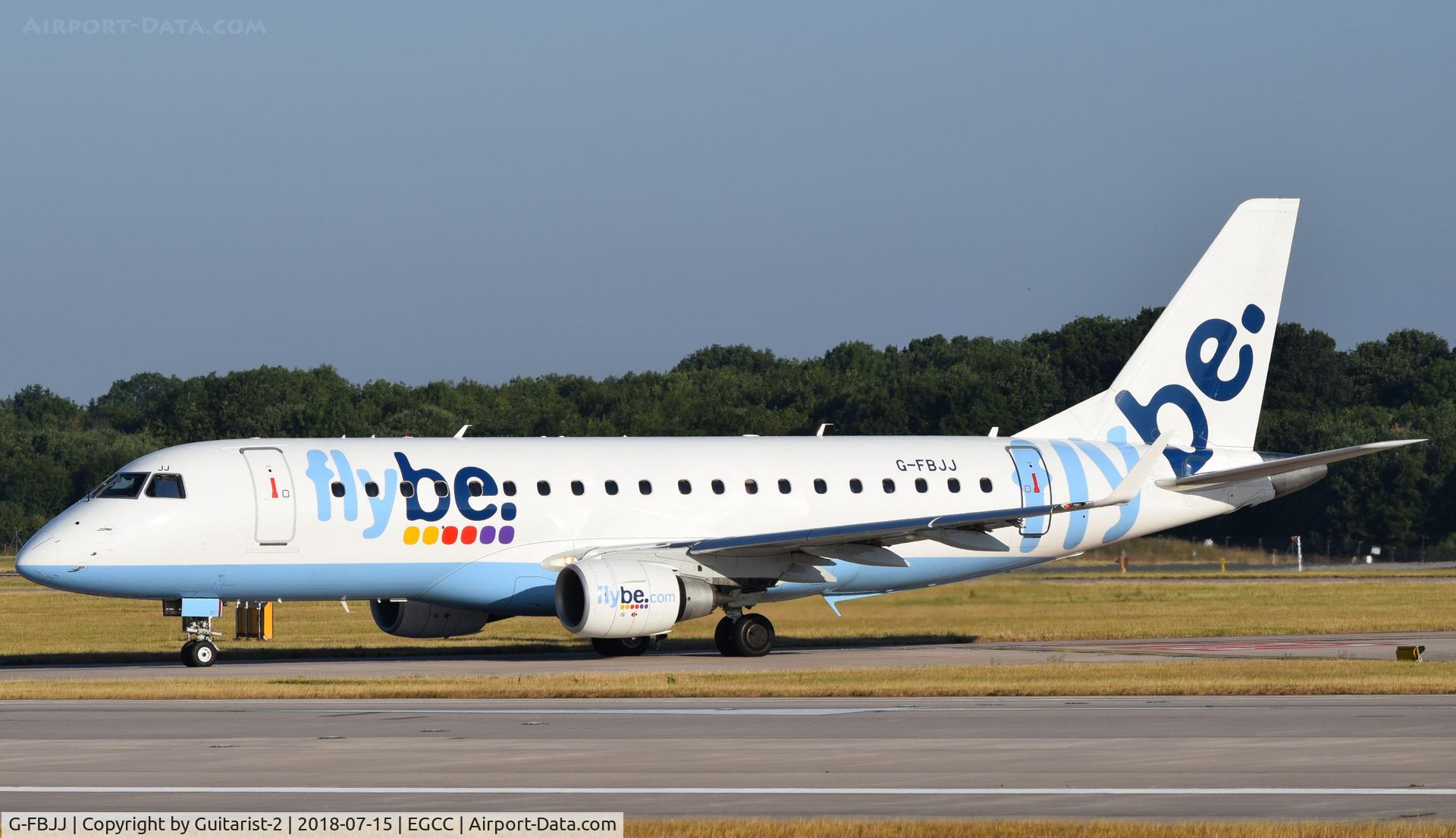 G-FBJJ, 2012 Embraer 175STD (ERJ-170-200) C/N 17000358, At Manchester