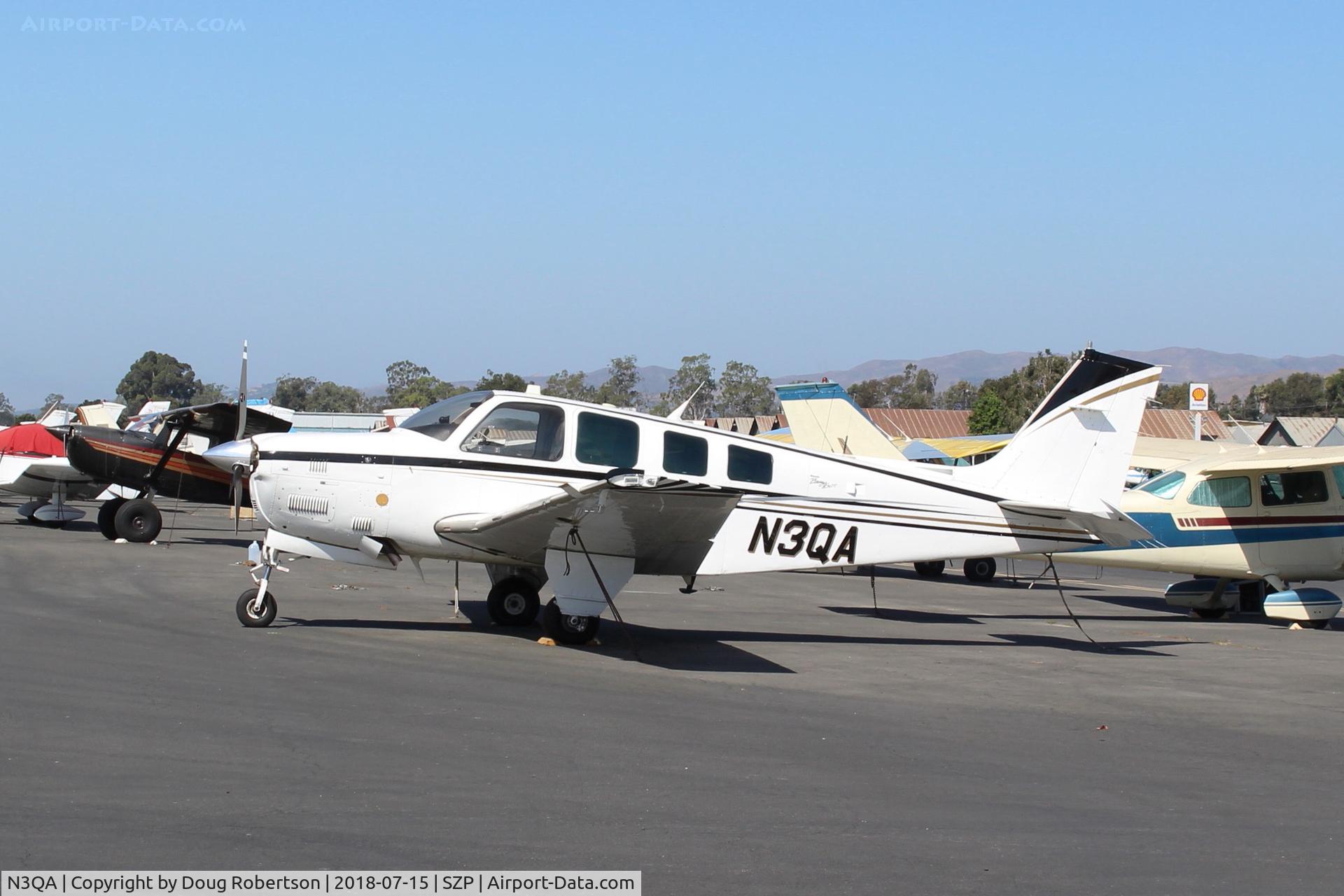 N3QA, 1984 Beech B36TC Bonanza C/N EA-427, 1984 Beech B36TC BONANZA, Continental TSIO-520-UB 300 Hp continuous, wing leading edge vortex generators std. to improve roll control at high angle of attack. Six seats. Turbocharged.