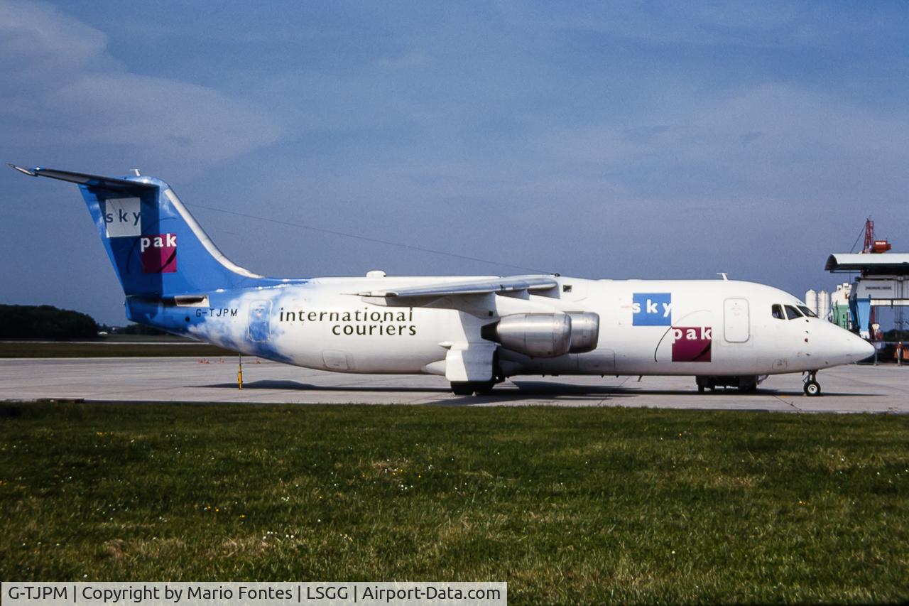 G-TJPM, 1989 British Aerospace BAe.146-300QT Quiet Trader C/N E3150, Geneva