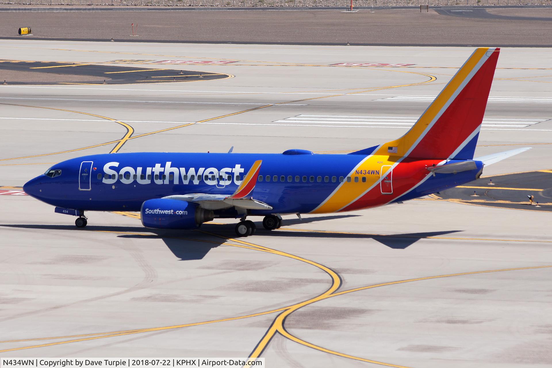 N434WN, 2003 Boeing 737-7H4 C/N 32454, No comment.