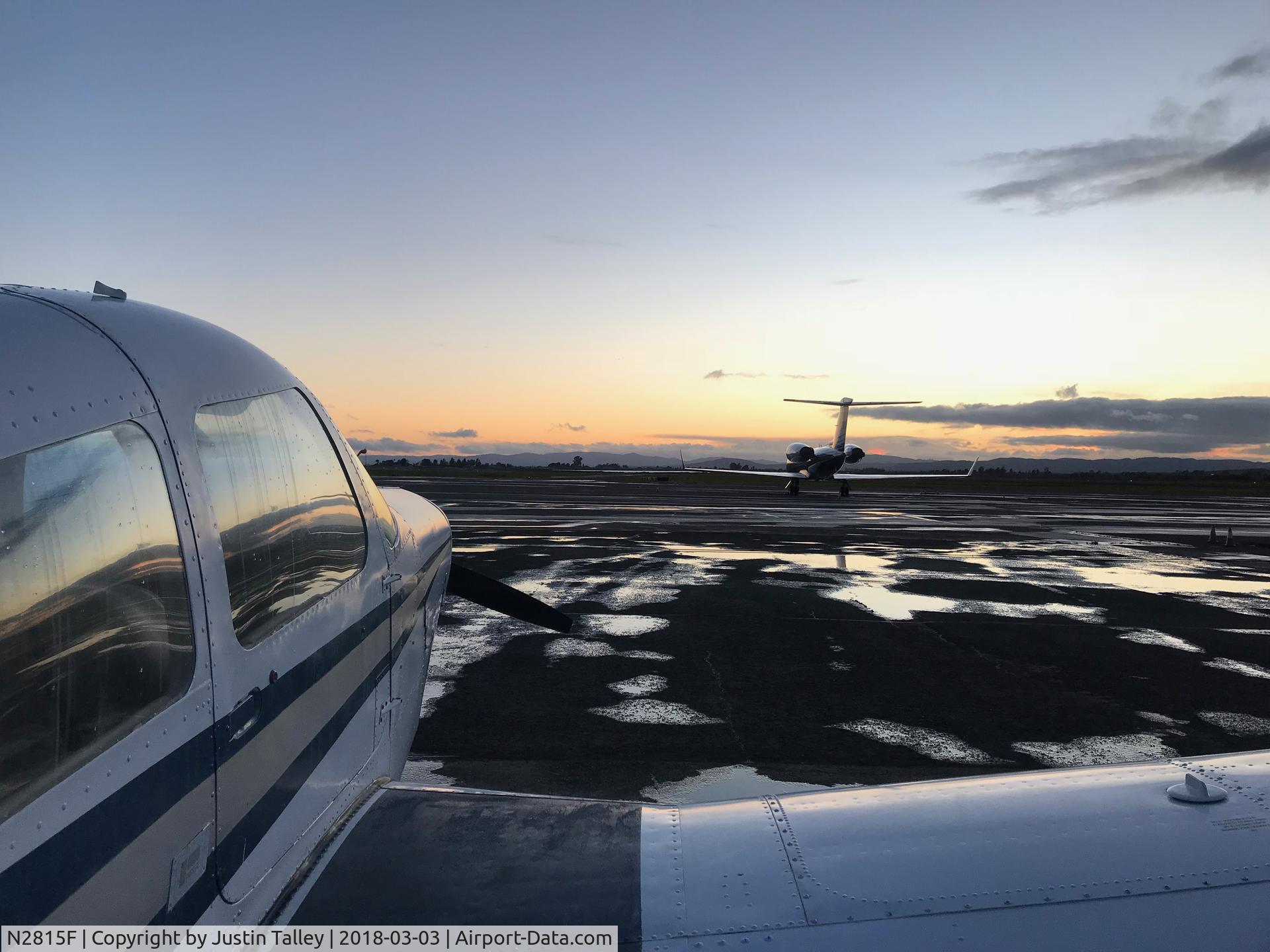 N2815F, 1979 Piper PA-28-161 Cherokee Warrior II C/N 28-7916438, Napa Winter 2018