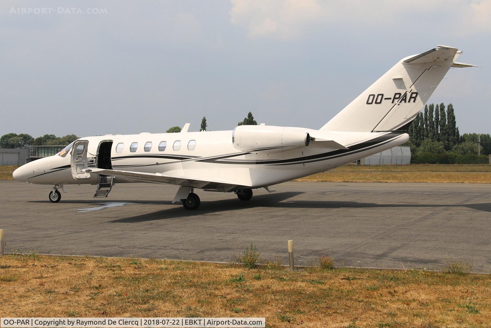 OO-PAR, 2008 Cessna 525B CitationJet CJ3 C/N 525B-0287, At Wevelgem.