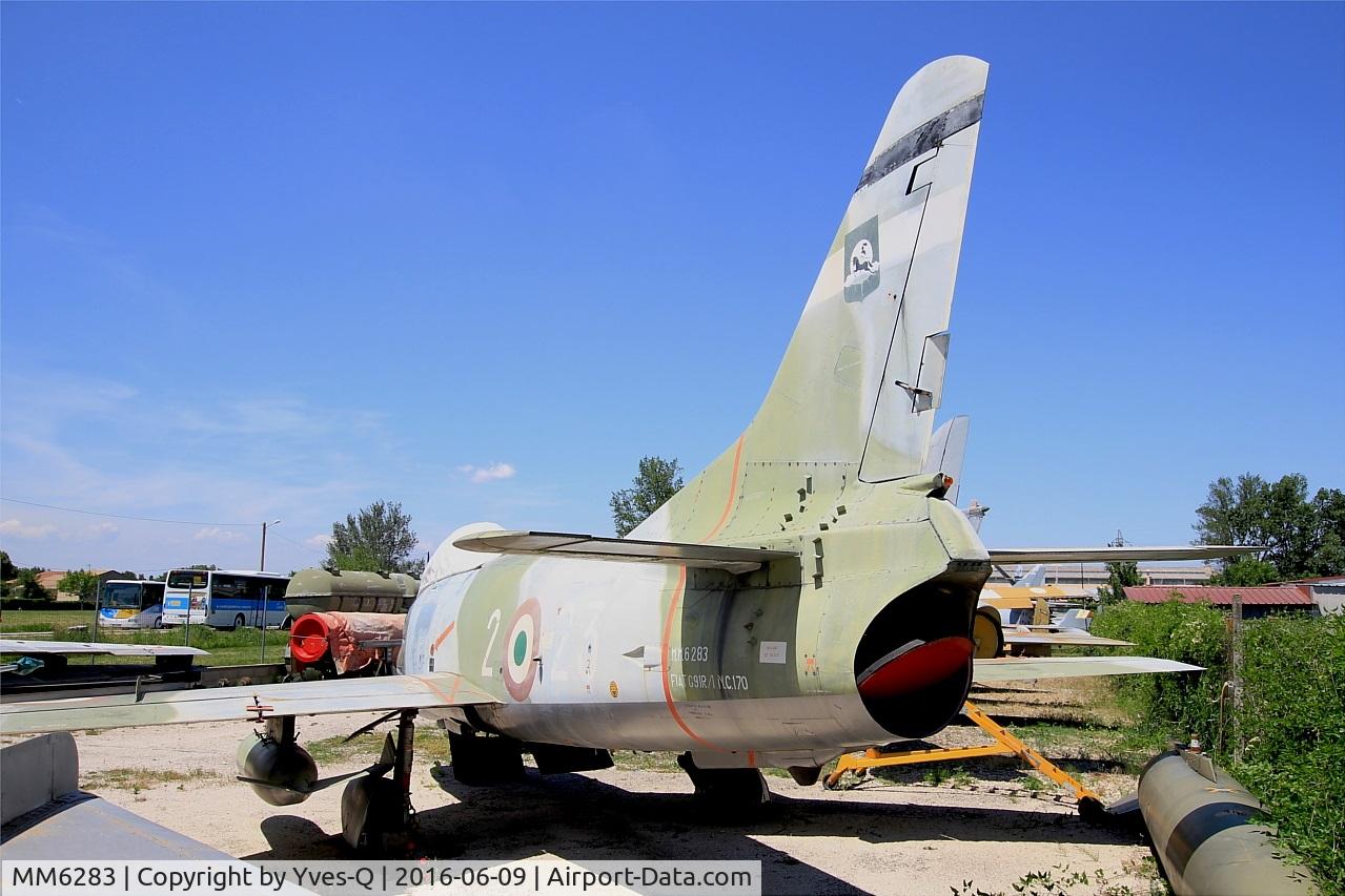 MM6283, Fiat G-91R/1 C/N 49, Fiat G-91R-1, Les amis de la 5ème escadre Museum, Orange