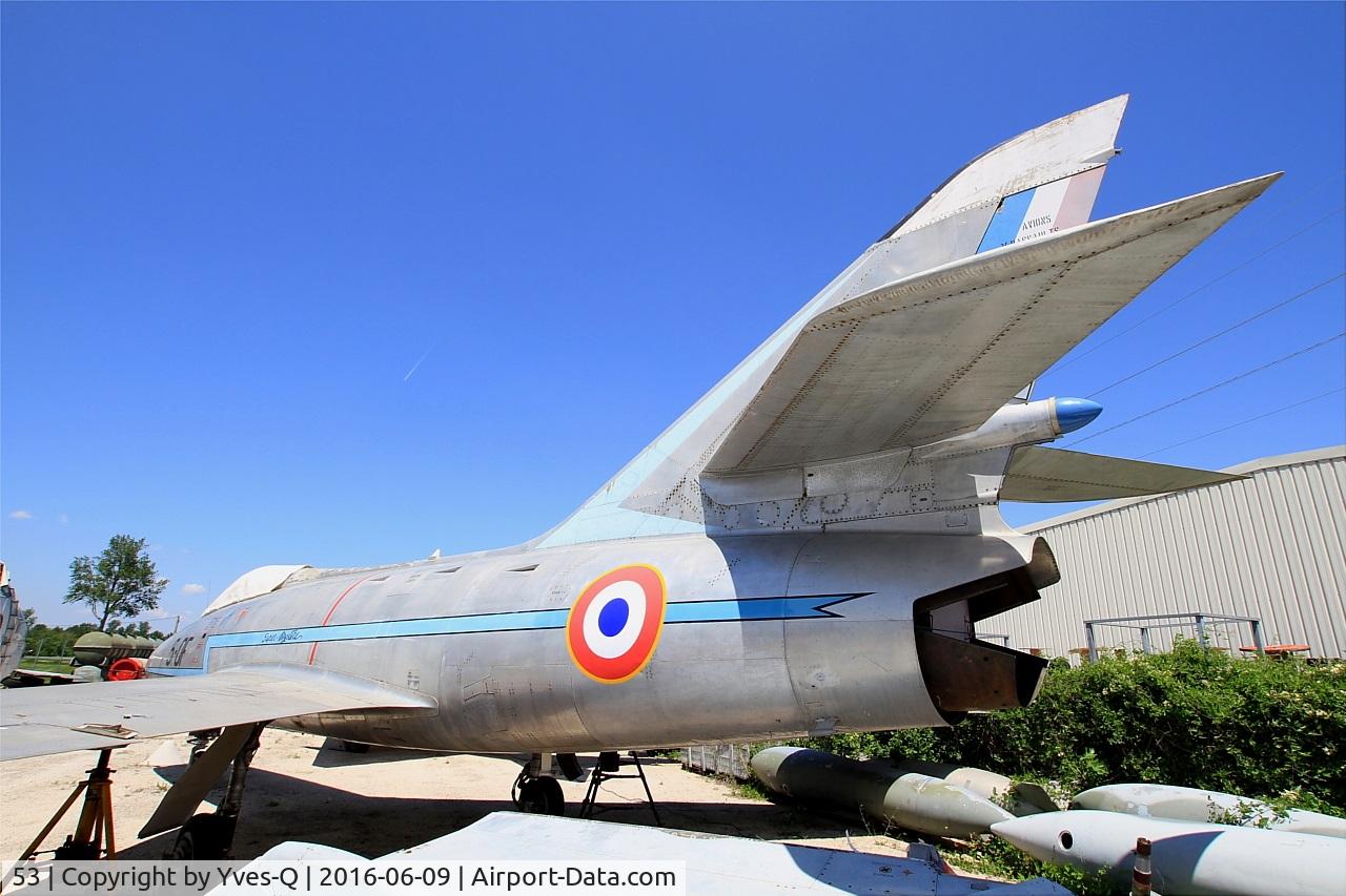 53, Dassault Super Mystere B.2 C/N 53, Dassault Super Mystere B.2, Les amis de la 5ème escadre Museum, Orange