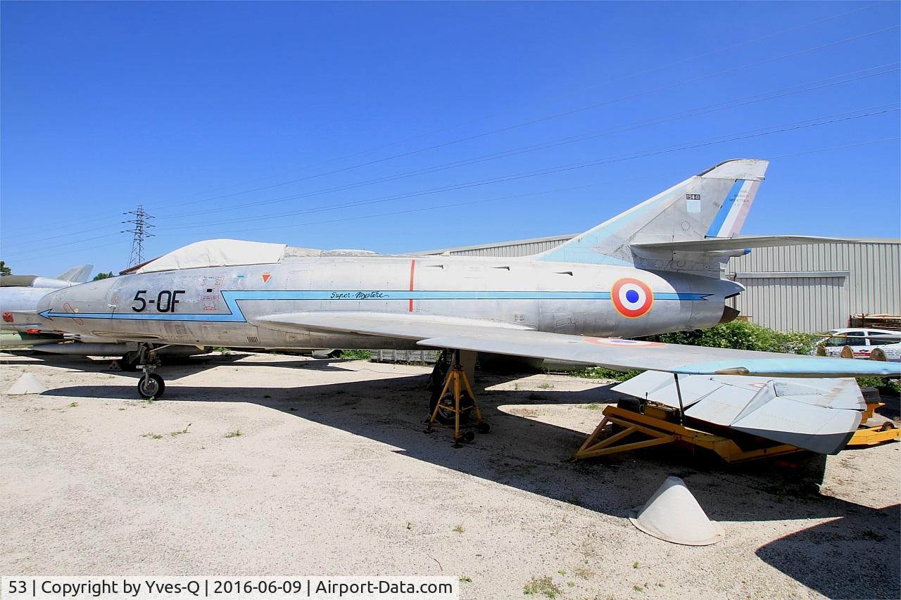 53, Dassault Super Mystere B.2 C/N 53, Dassault Super Mystere B.2, Les amis de la 5ème escadre Museum, Orange