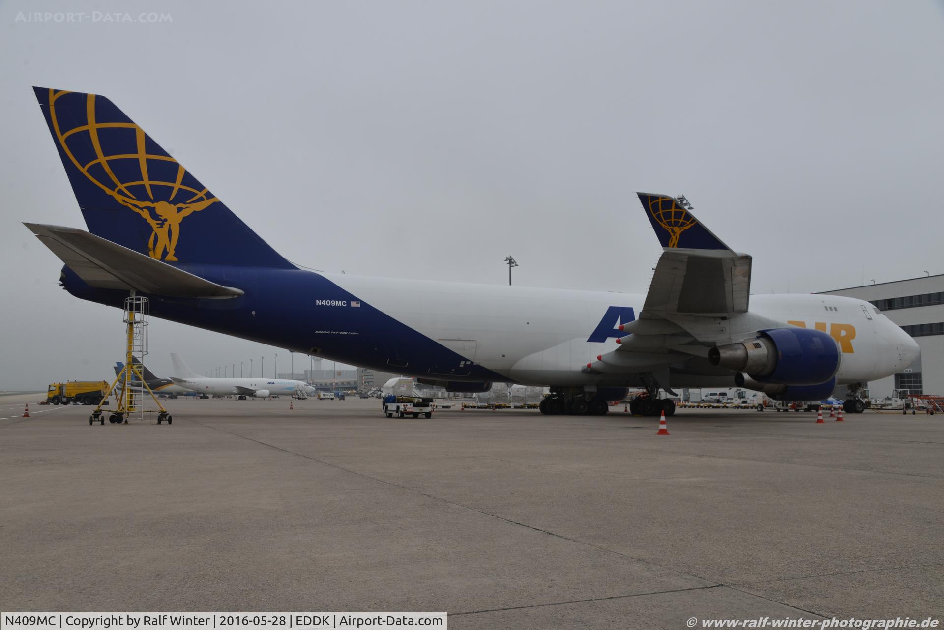 N409MC, 2000 Boeing 747-47UF C/N 30558/1242, Boeing 747-47UF - 5Y GTI Atlas Air - 30558 - N409MC - 28.05.2016 - CGN