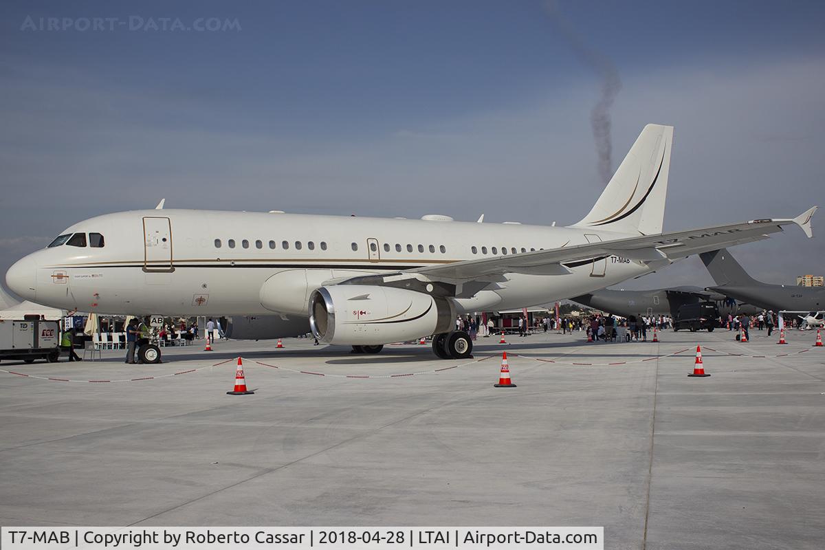 T7-MAB, 2001 Airbus ACJ319 (A319-133/CJ) C/N 1589, EURASIA 2018