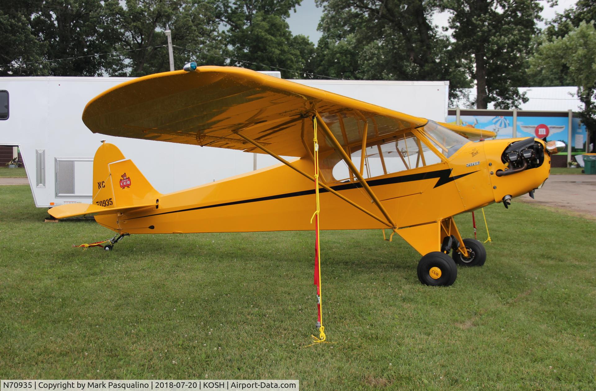 N70935, 1946 Piper J-3 Cub C/N 17959, Piper J-3