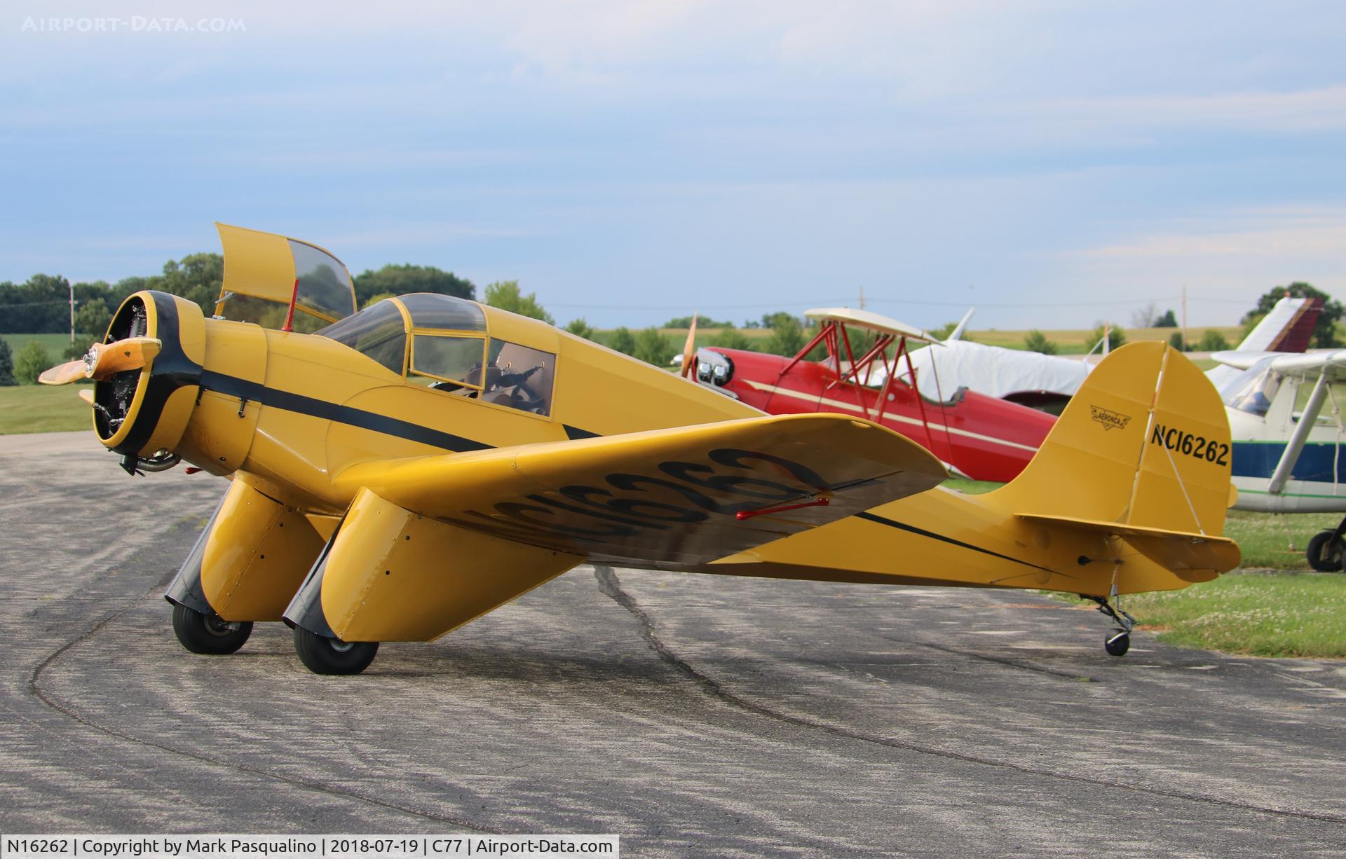 N16262, 1936 Aeronca LB C/N 2016, Aeronca LB