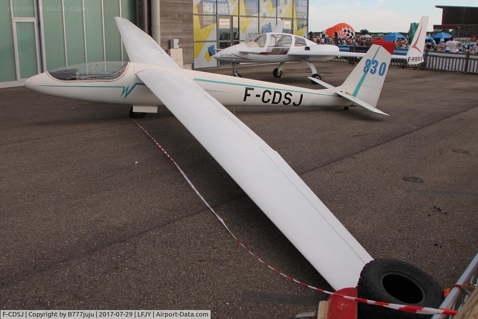F-CDSJ, Wassmer WA-26P Squale C/N 30, at Chambley