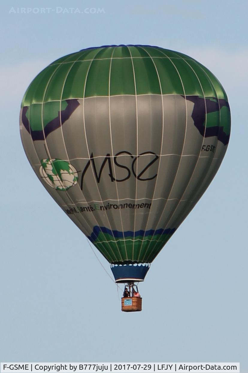 F-GSME, Pilatre De Rozier Siga MA 26 C/N 138, at Chambley