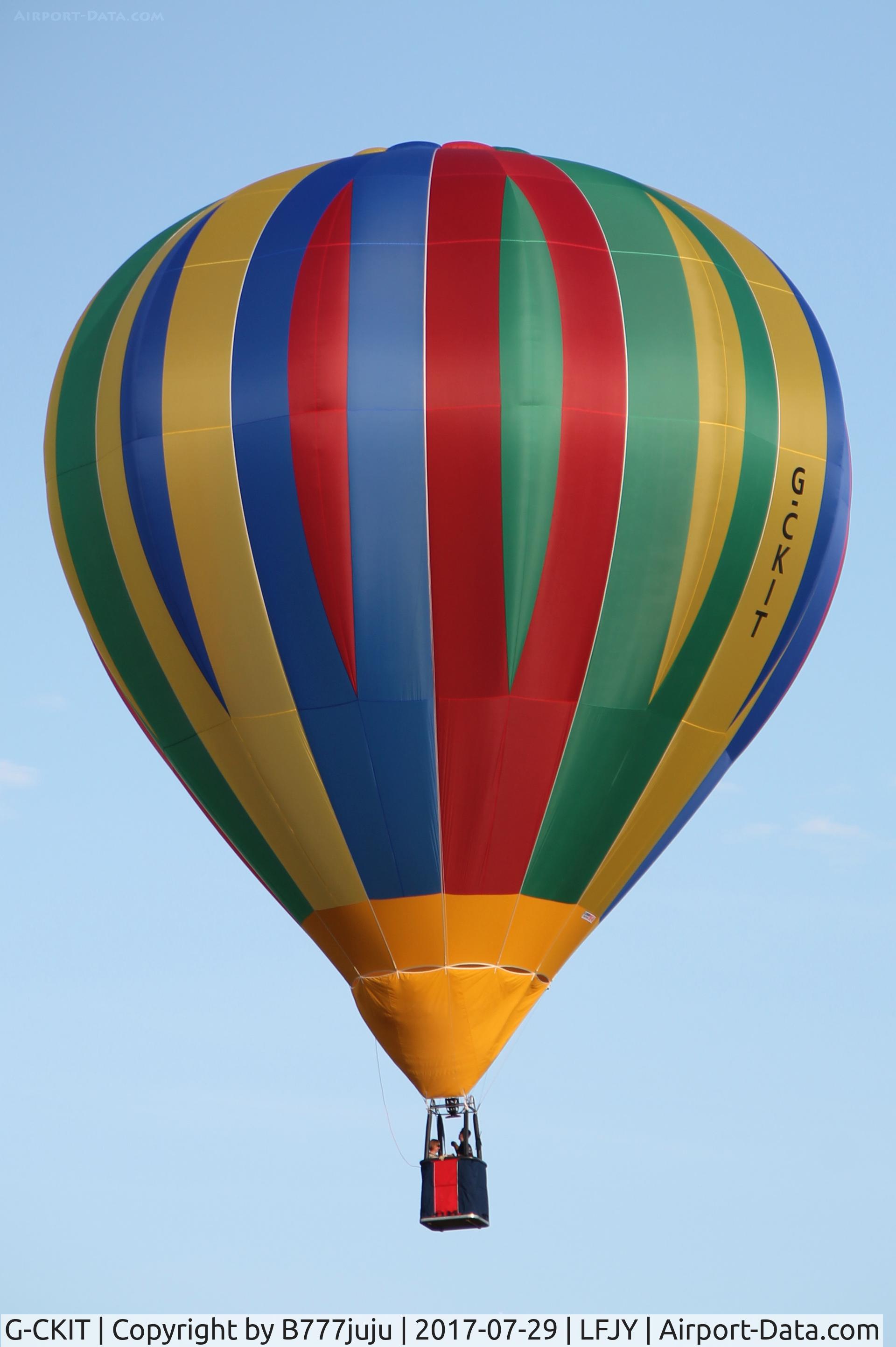 G-CKIT, 2017 Cameron Balloons C-60 C/N 12124, at Chambley