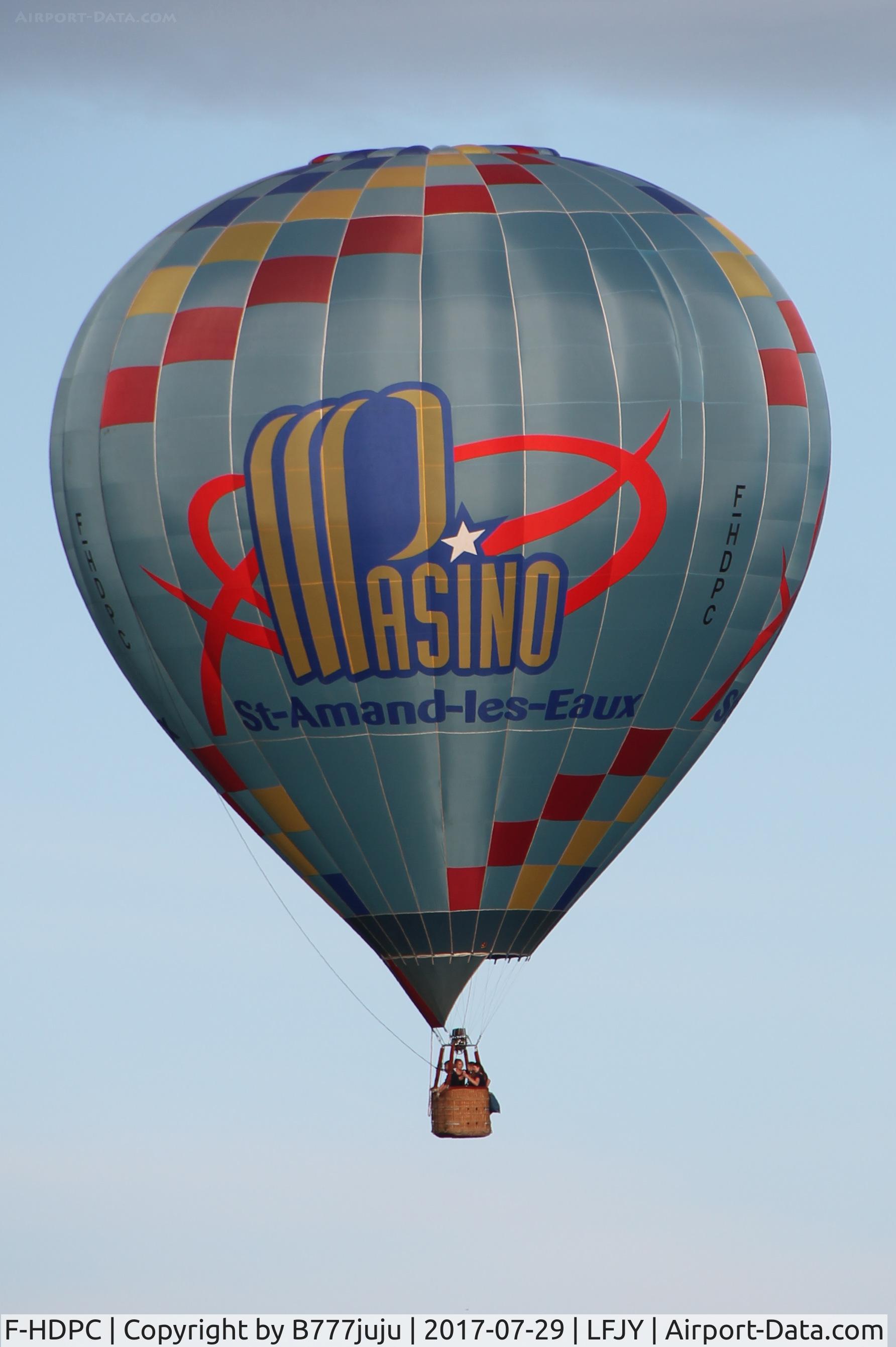 F-HDPC, Lindstrand Balloons LBL 105A C/N 1343, at Chambley