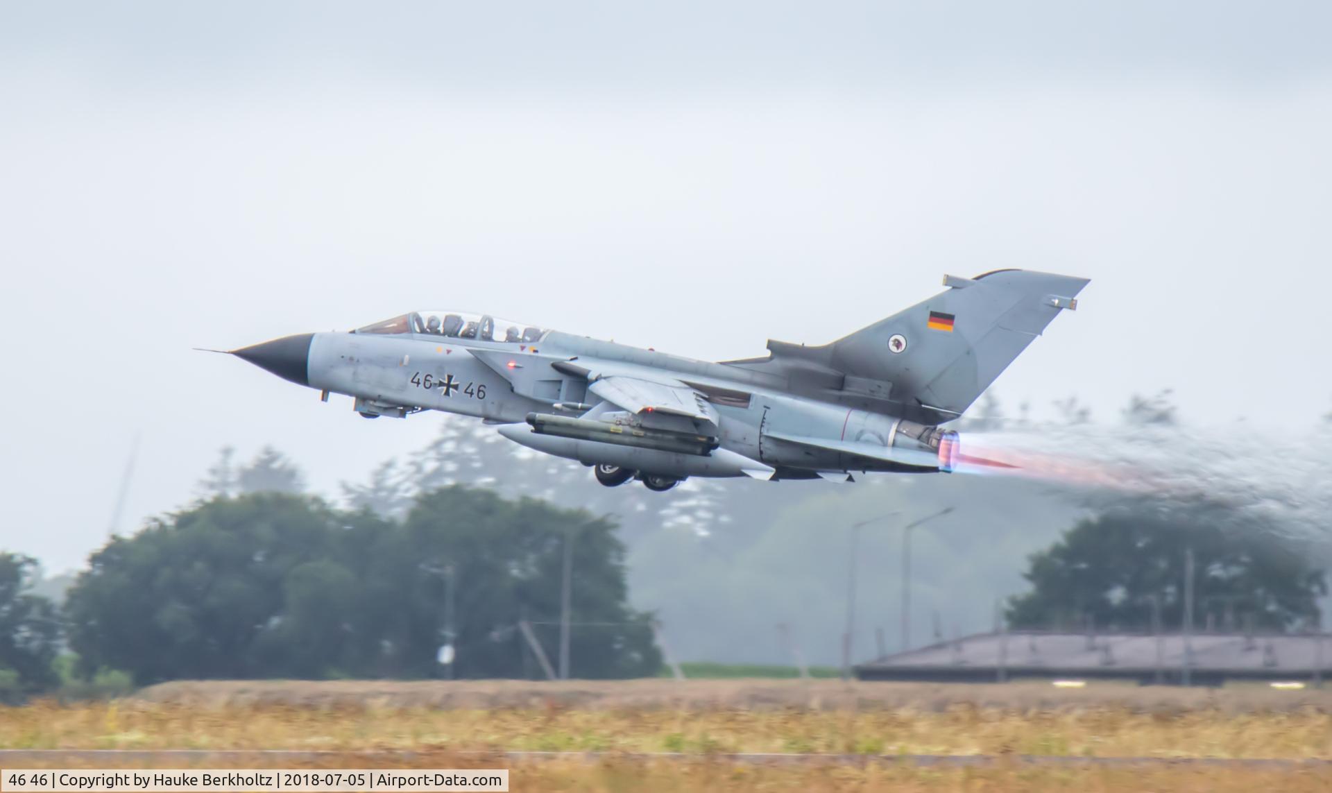 46 46, Panavia Tornado ECR C/N 876/GS279/4346, Jagel ETNS