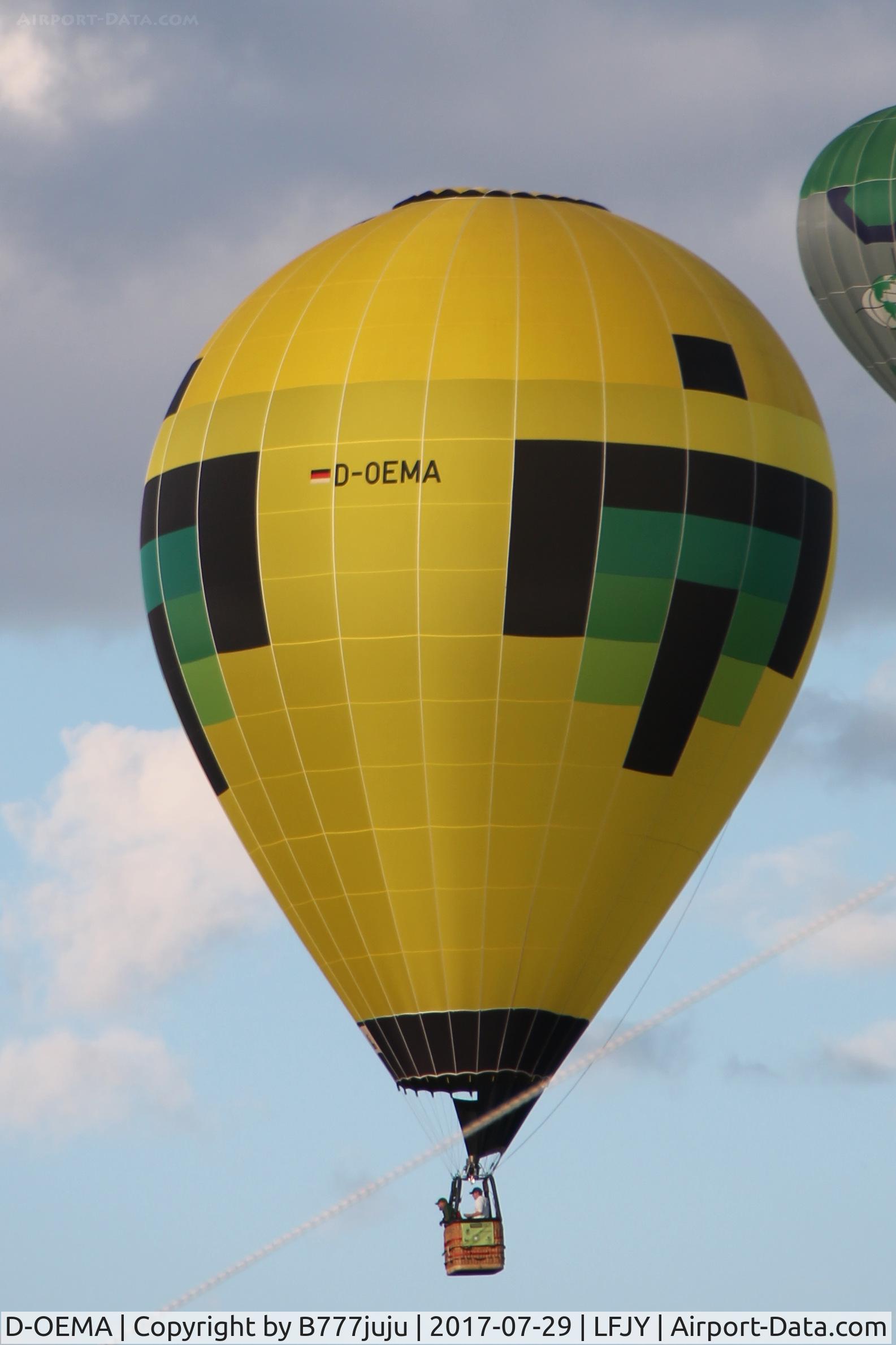 D-OEMA, 1999 Schroeder Fire Balloons G.34/24 C/N 888, at Chambley