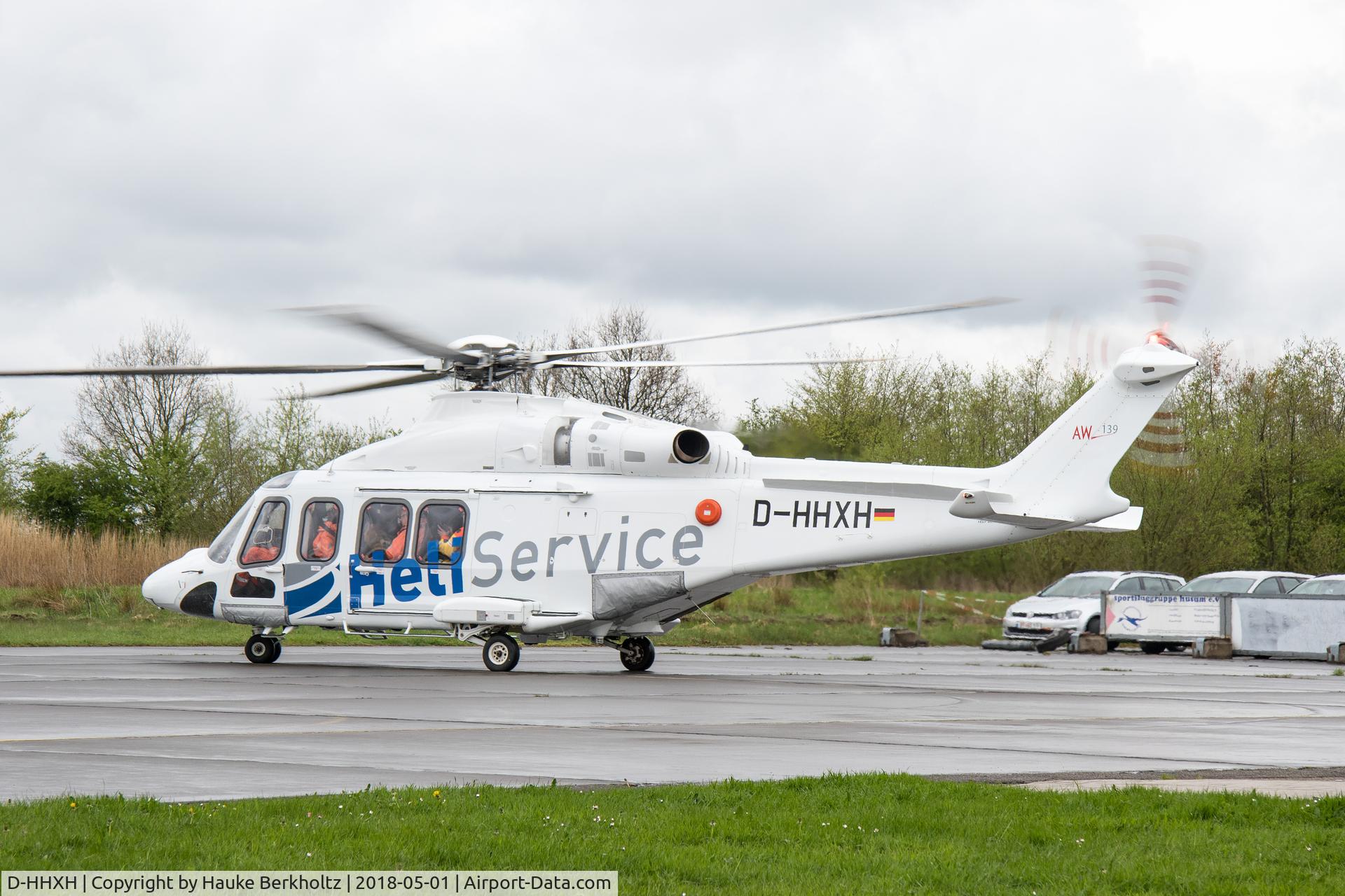 D-HHXH, 2015 AgustaWestland AW-139 C/N 31704, HUSUM