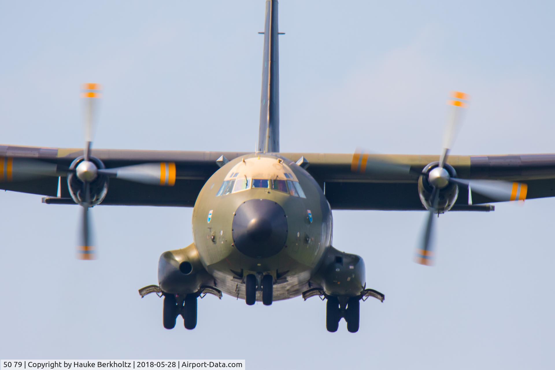50 79, 1970 Transall C-160D C/N D116, hohn airbase