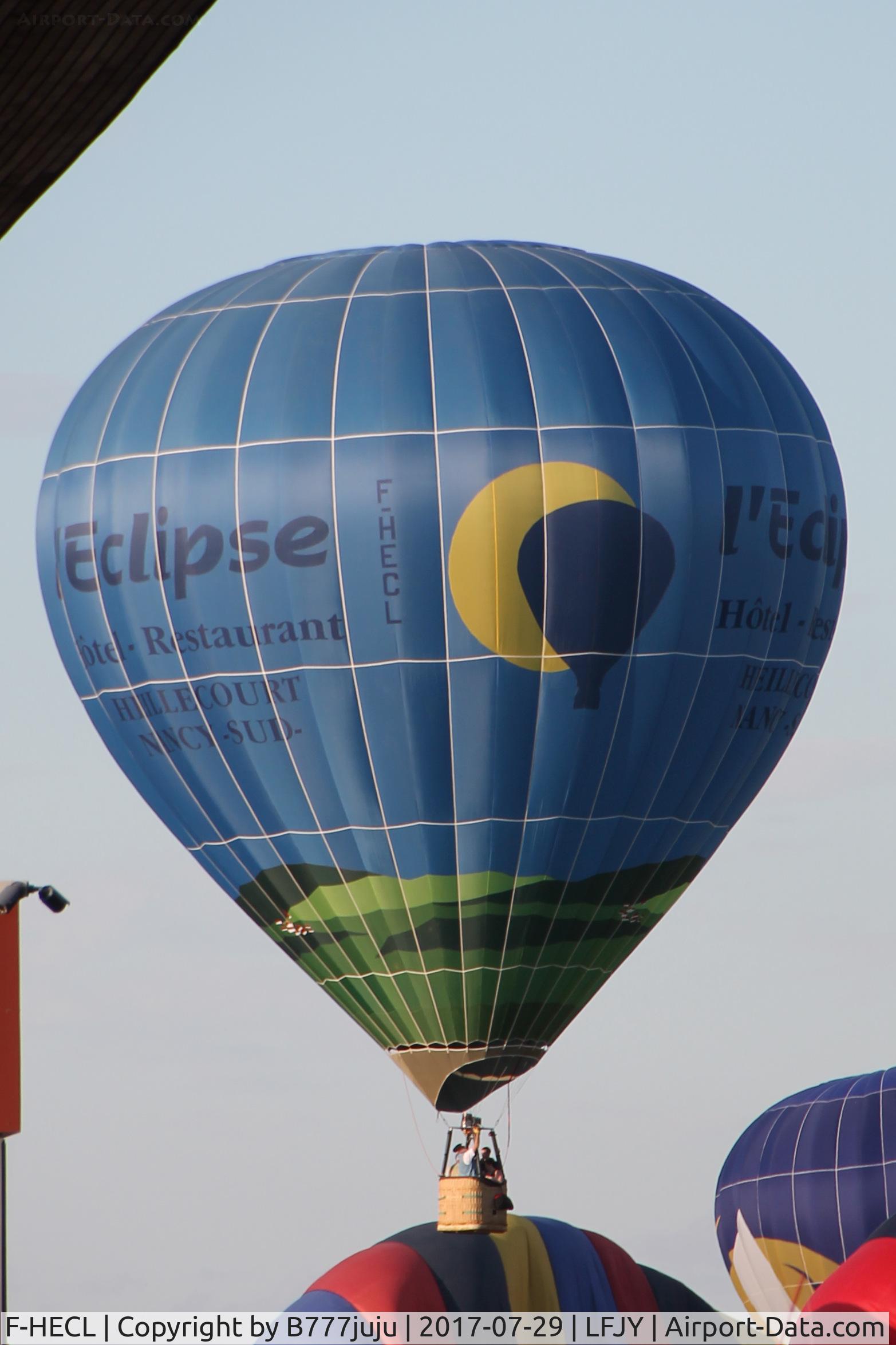 F-HECL, Llopis Balloons MA 26 C/N 187, at Chambley