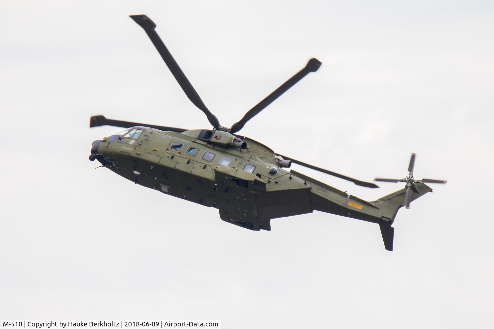 M-510, 2006 AgustaWestland EH-101 Mk.512 Merlin Joint Supporter C/N 50157/DEN10, Aalborg