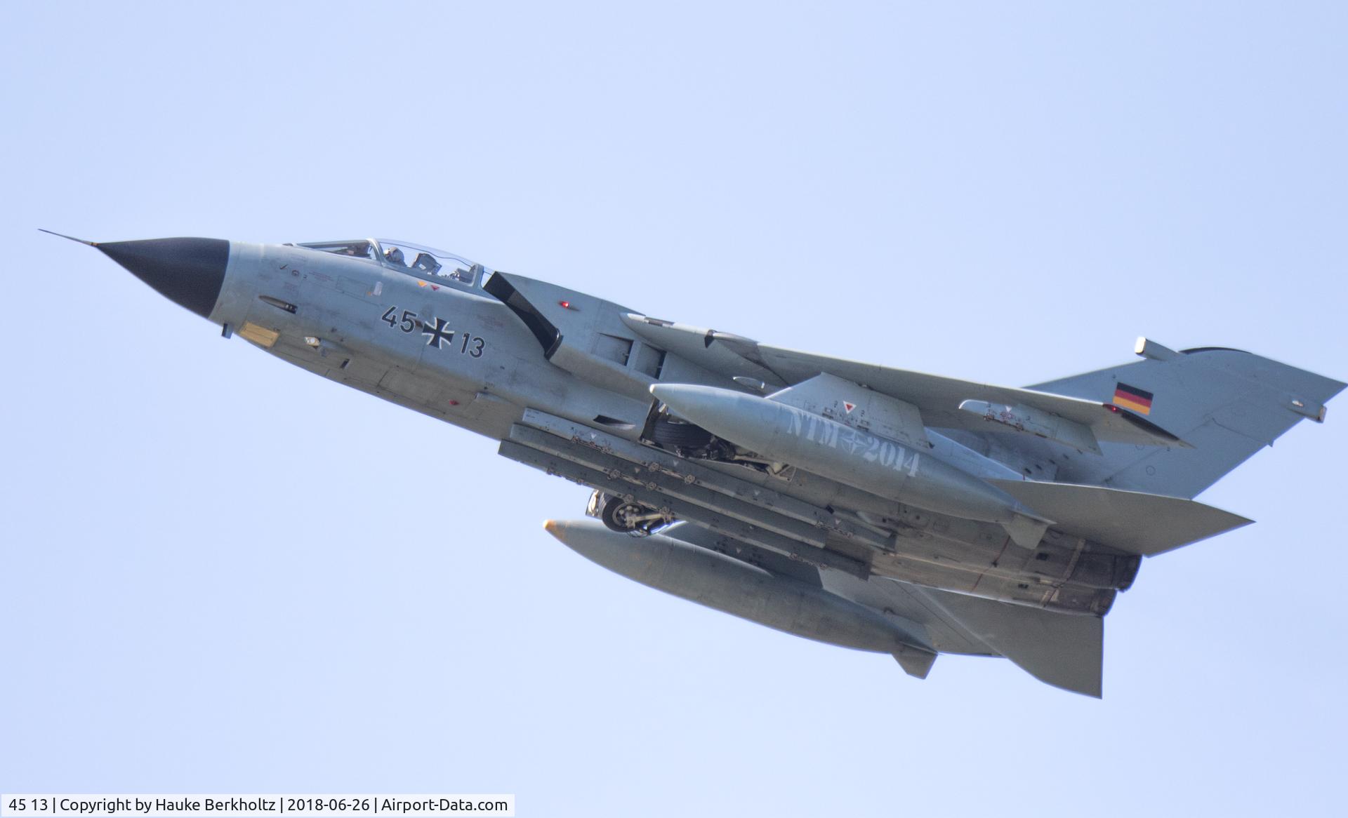 45 13, 1986 Panavia Tornado IDS(T) C/N 535/GT049/4213, ETNS Jagel