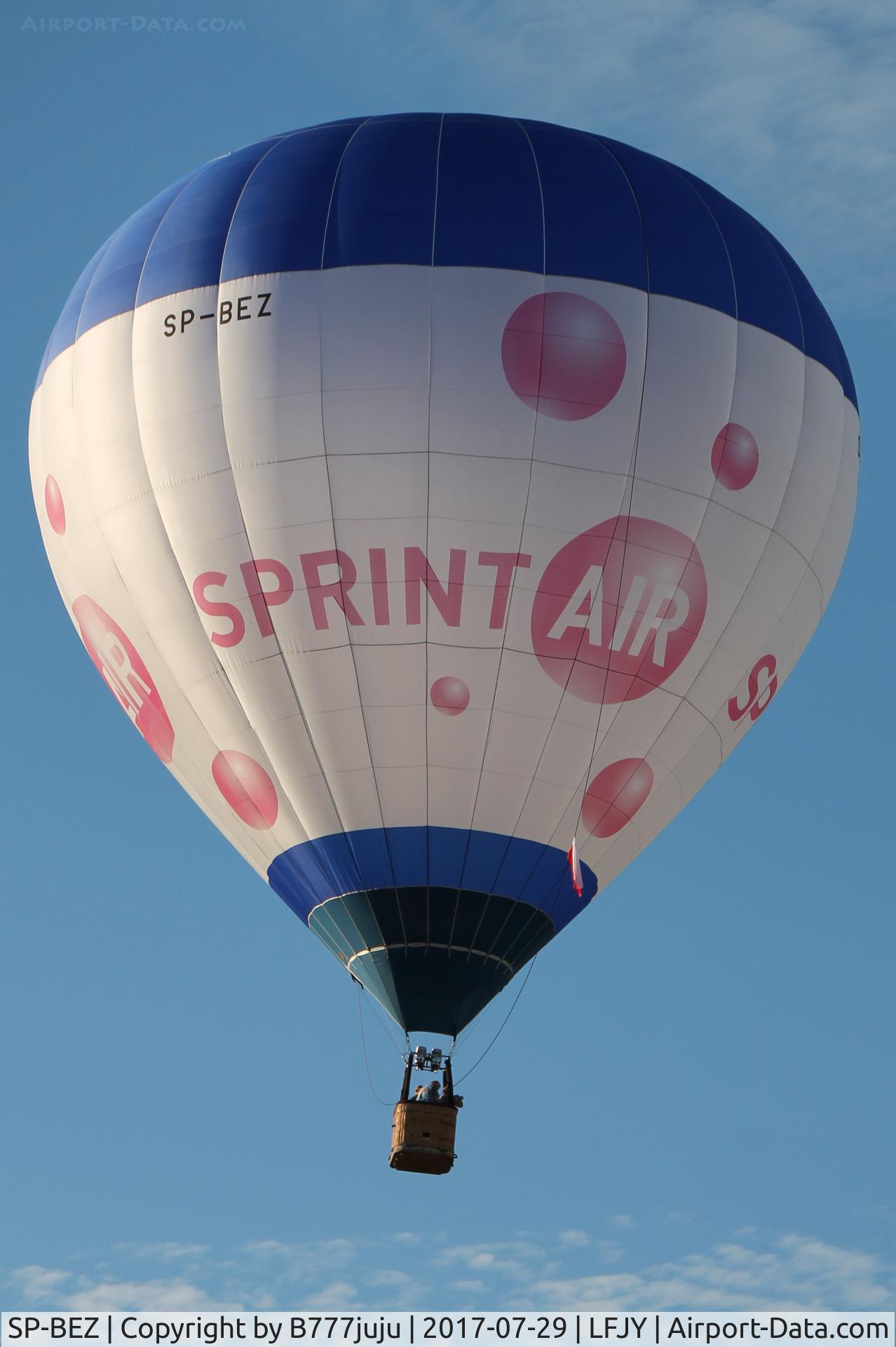 SP-BEZ, Lindstrand LBL 105A C/N 1386, at Chambley