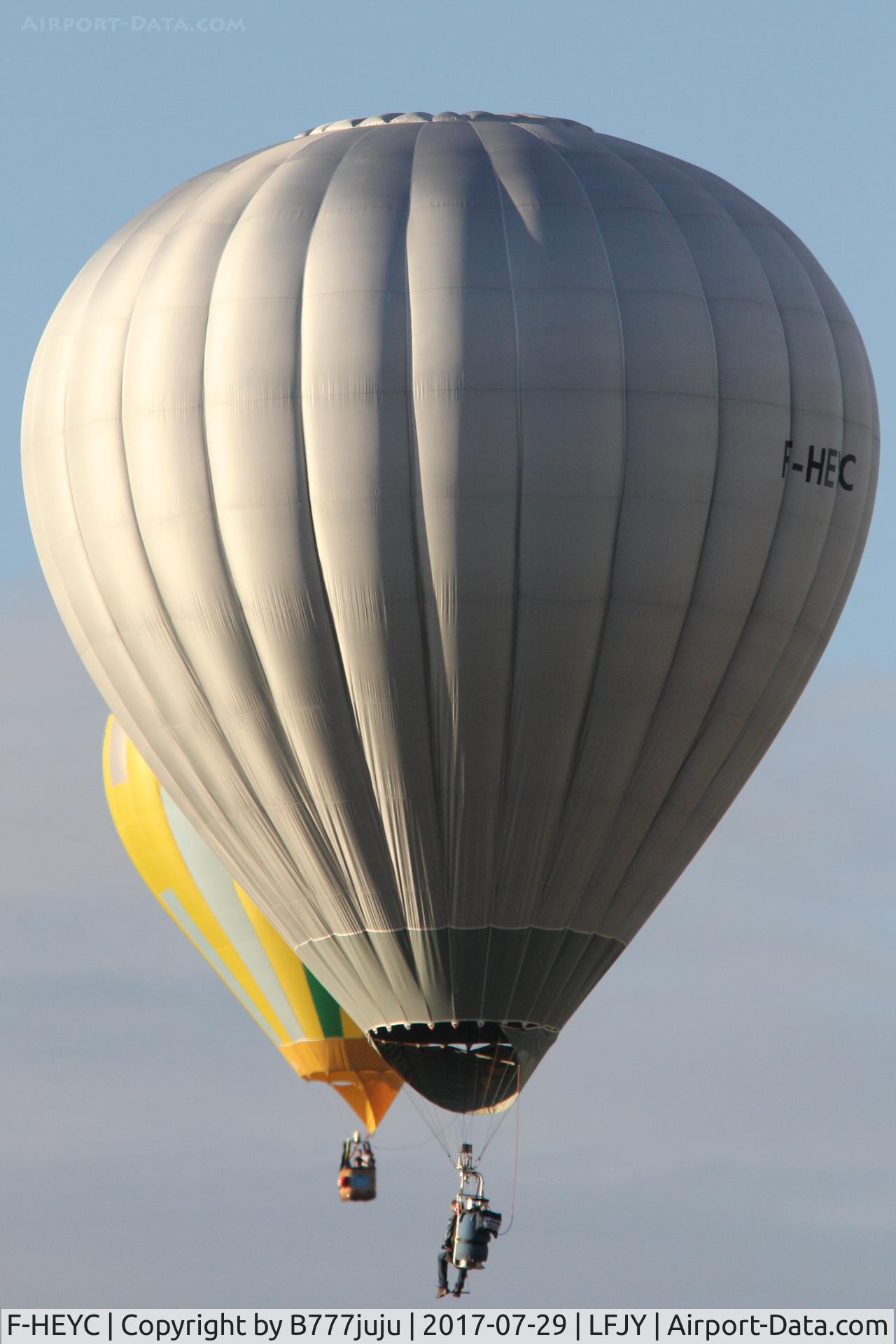 F-HEYC, Cameron Balloons Z-31 C/N 11075, at Chambley