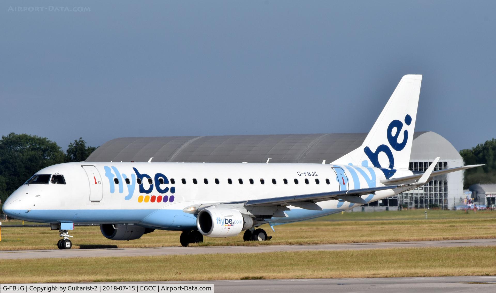 G-FBJG, 2012 Embraer 175STD (ERJ-170-200) C/N 17000344, At Manchester