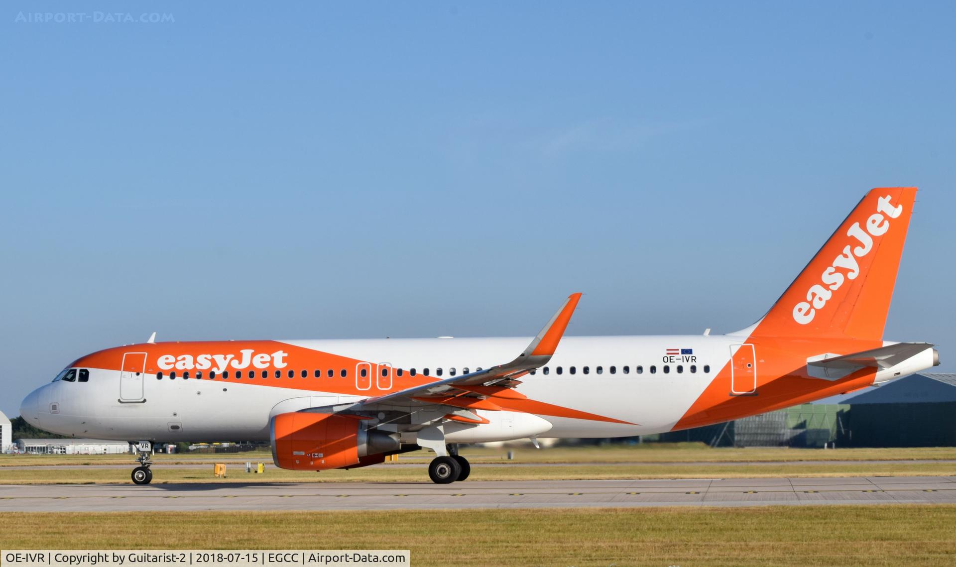 OE-IVR, 2016 Airbus A320-214 C/N 7243, At Manchester