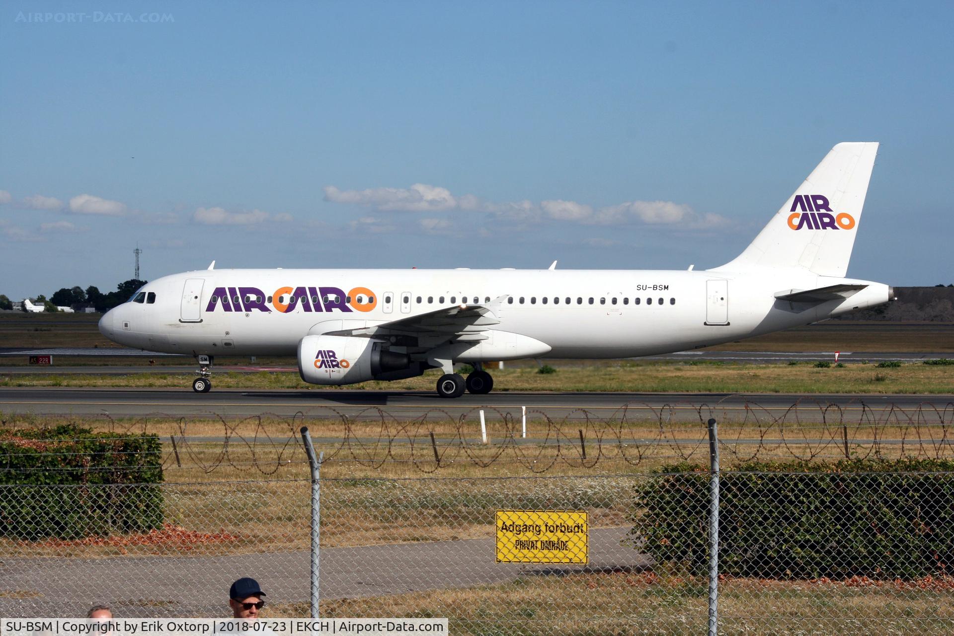 SU-BSM, 2008 Airbus A320-214 C/N 3626, SU-BSM landed rw 04L