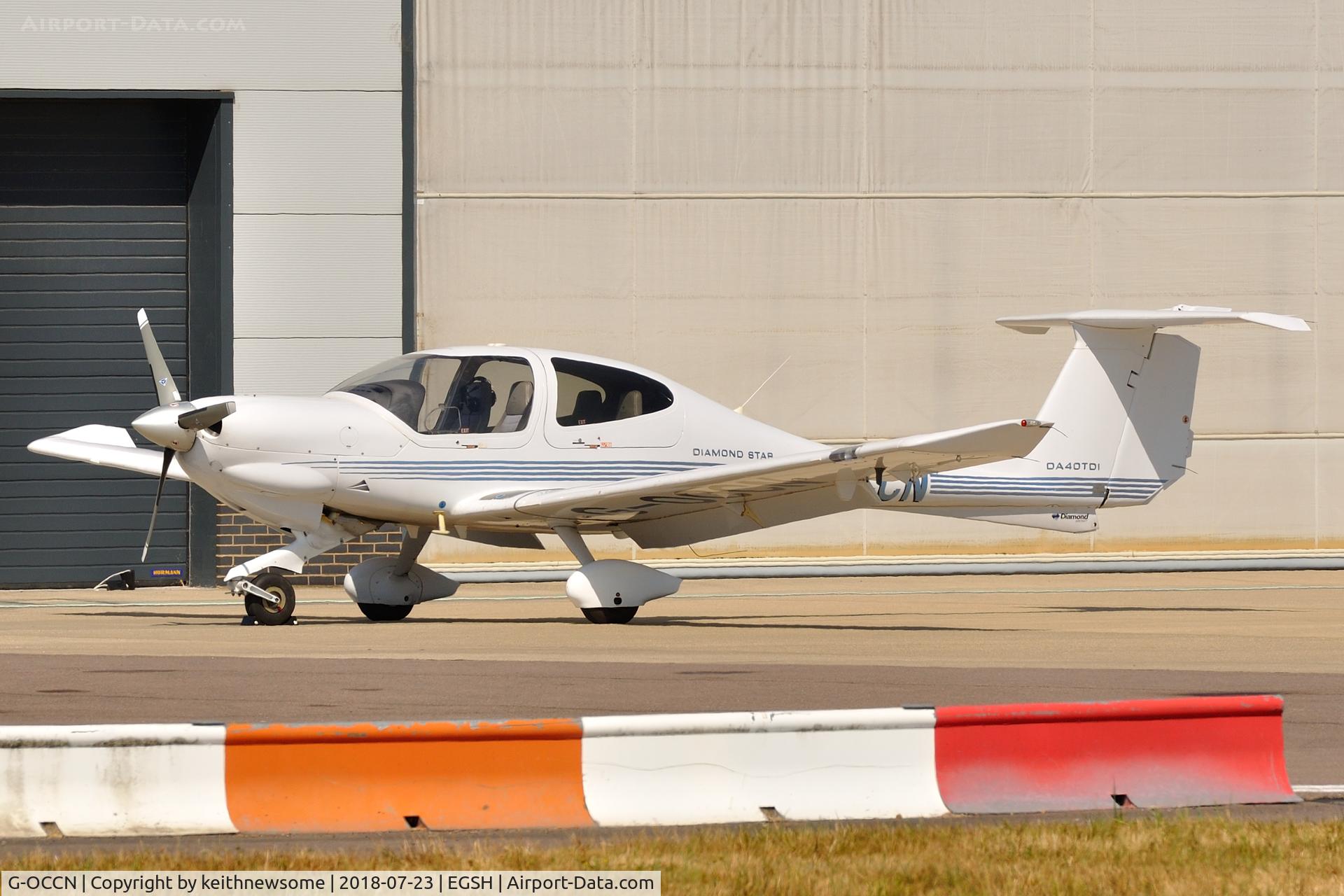 G-OCCN, 2006 Diamond DA-40D Diamond Star C/N D4.241, Regular Visitor.