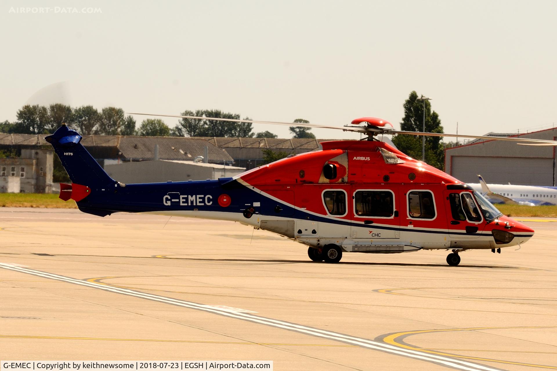 G-EMEC, 2018 Airbus Helicopters EC-175B C/N 5031, Return Visitor.