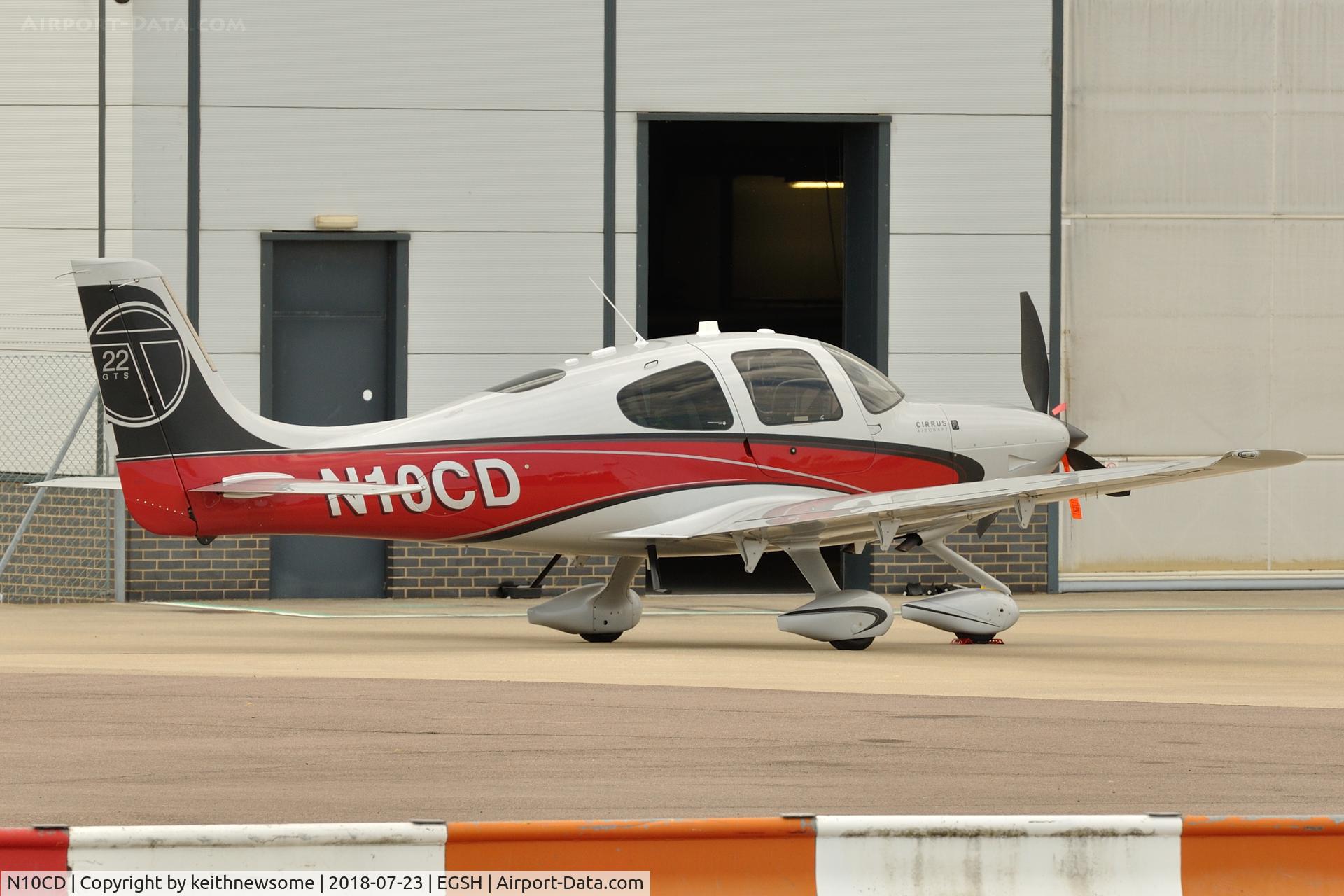 N10CD, 2012 Cirrus SR-22T C/N 0350, Nice Visitor.