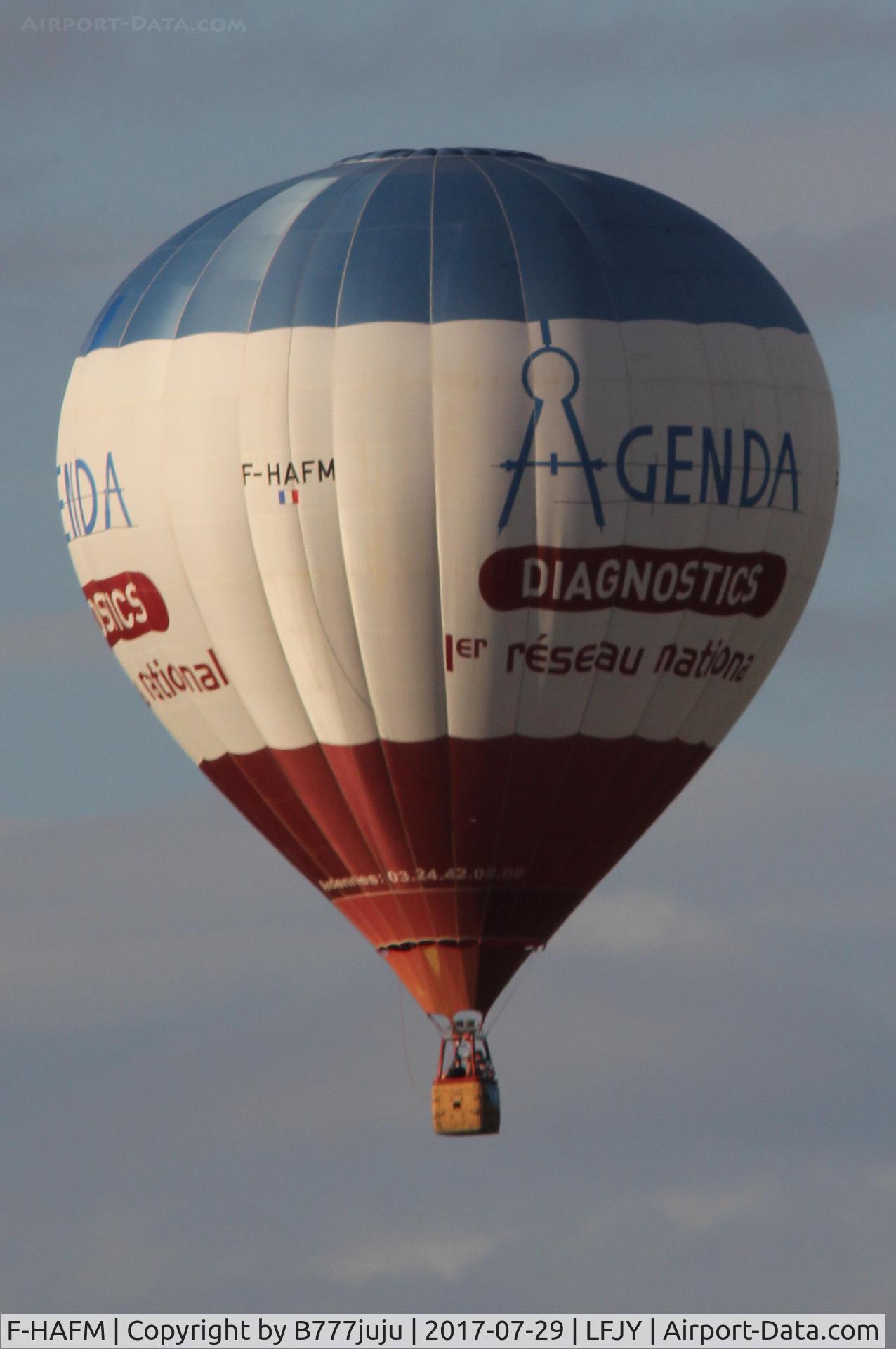 F-HAFM, Schroeder Fire Balloons G26/24 C/N 1472, at Chambley