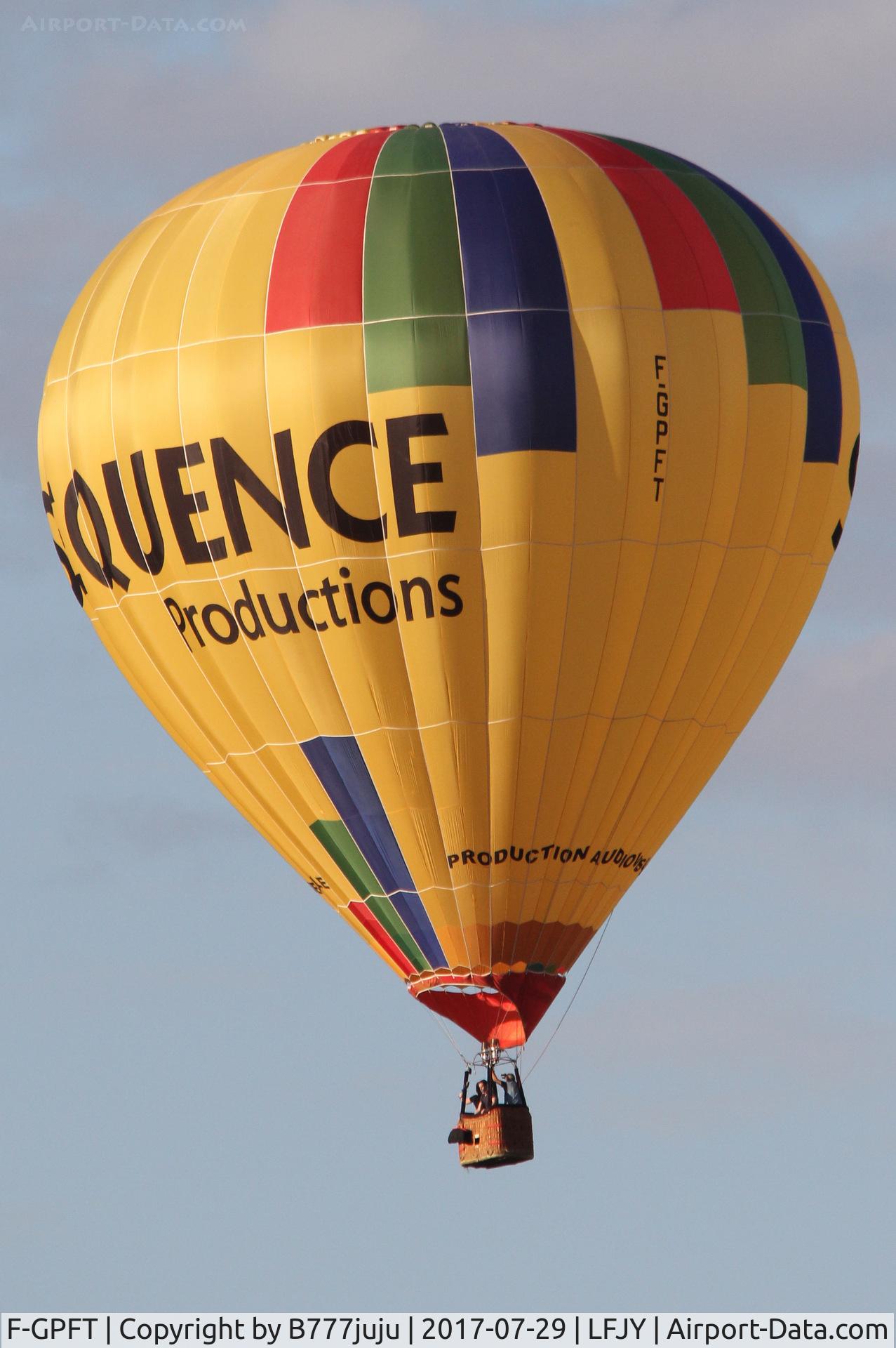 F-GPFT, Llopis Balloons MA 26 C/N 175, at Chambley