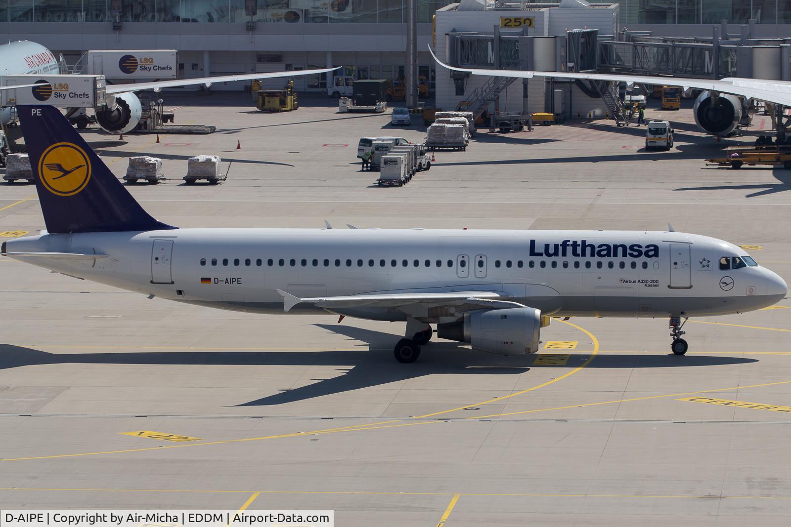 D-AIPE, 1989 Airbus A320-211 C/N 0078, Lufthansa