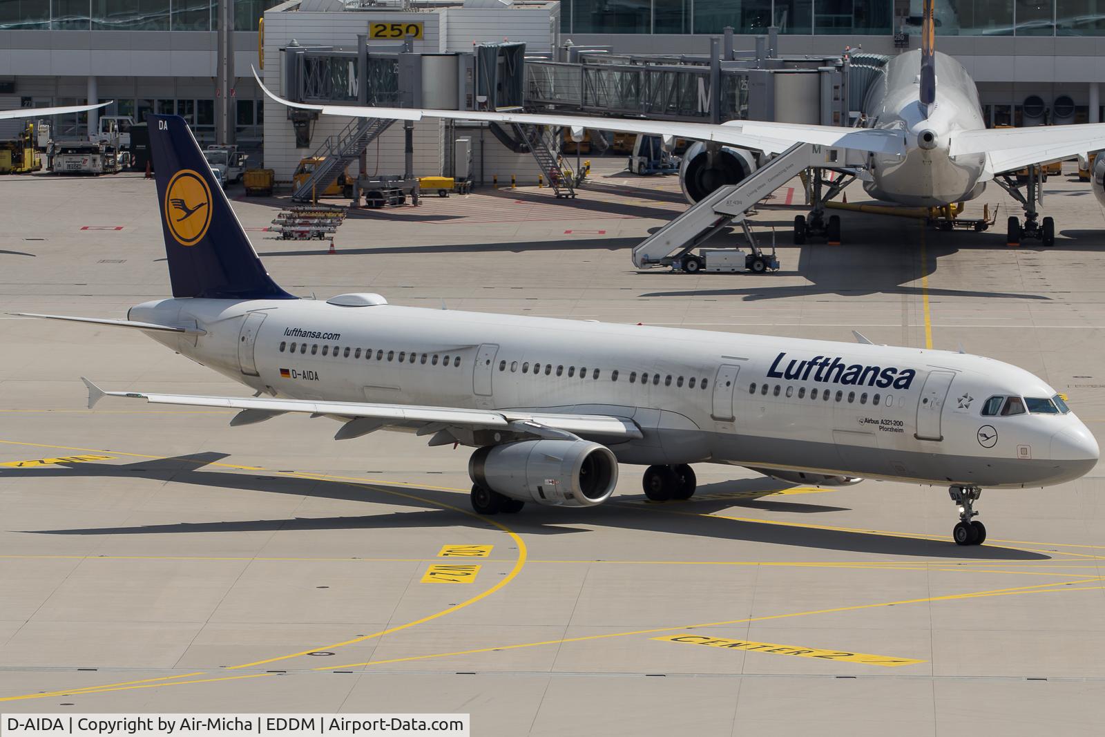 D-AIDA, 2010 Airbus A321-231 C/N 4360, Lufthansa