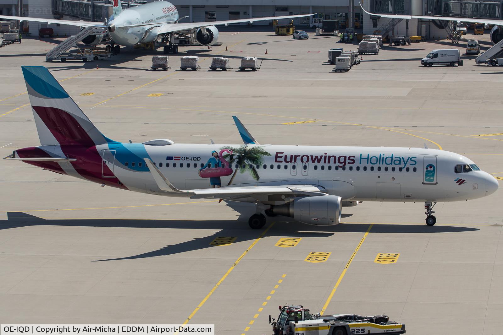 OE-IQD, 2016 Airbus A320-214 C/N 7056, Eurowings Europe