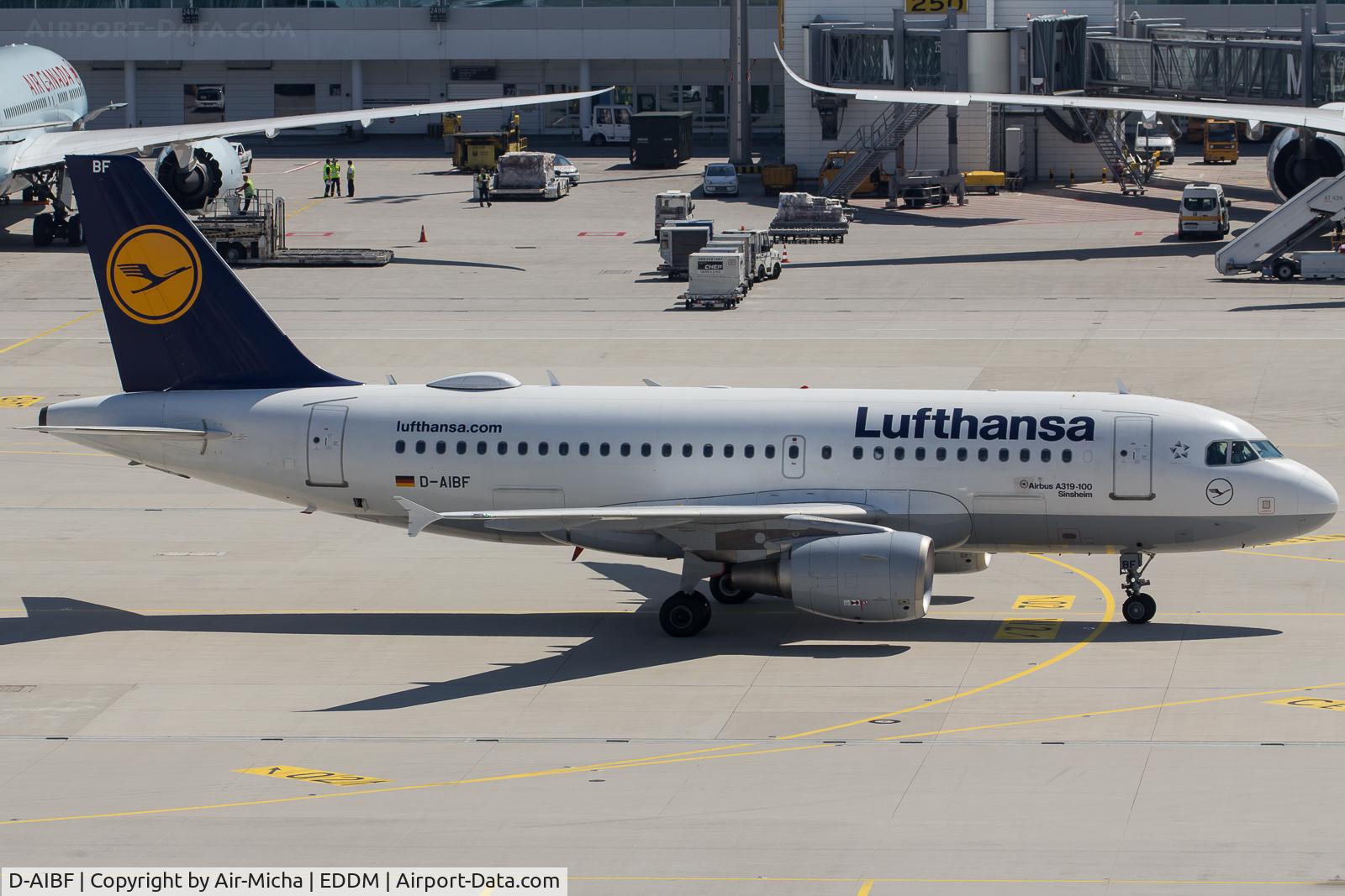 D-AIBF, 2011 Airbus A319-112 C/N 4796, Lufthansa