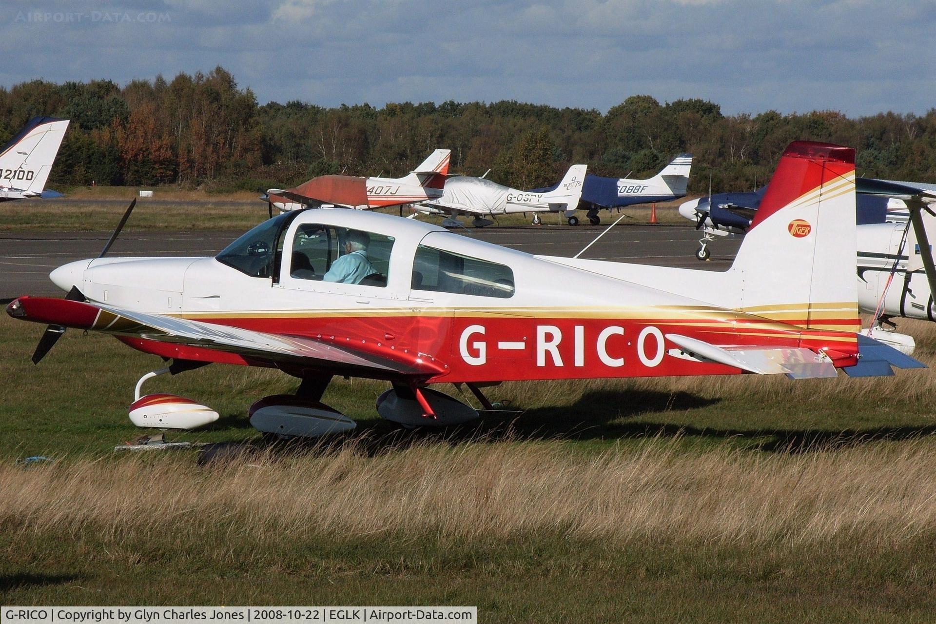 G-RICO, 1993 American General AG-5B Tiger C/N 10162, Previously N130U.