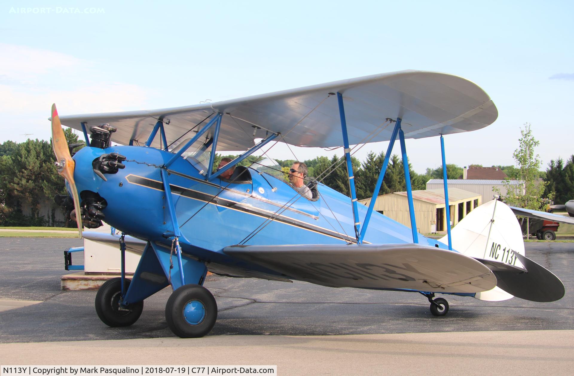 N113Y, Waco RNF C/N 3297, Waco RNF