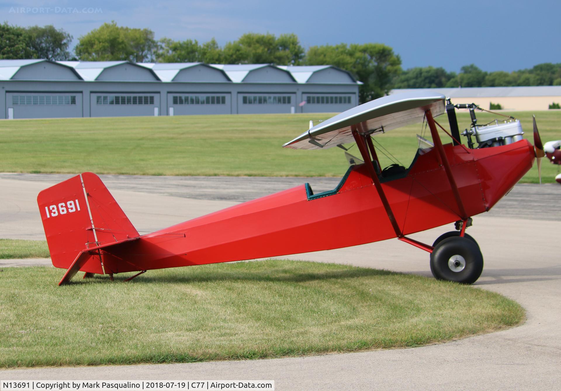 N13691, 1933 Pietenpol Air Camper C/N 1, Pietenpol Air Camper