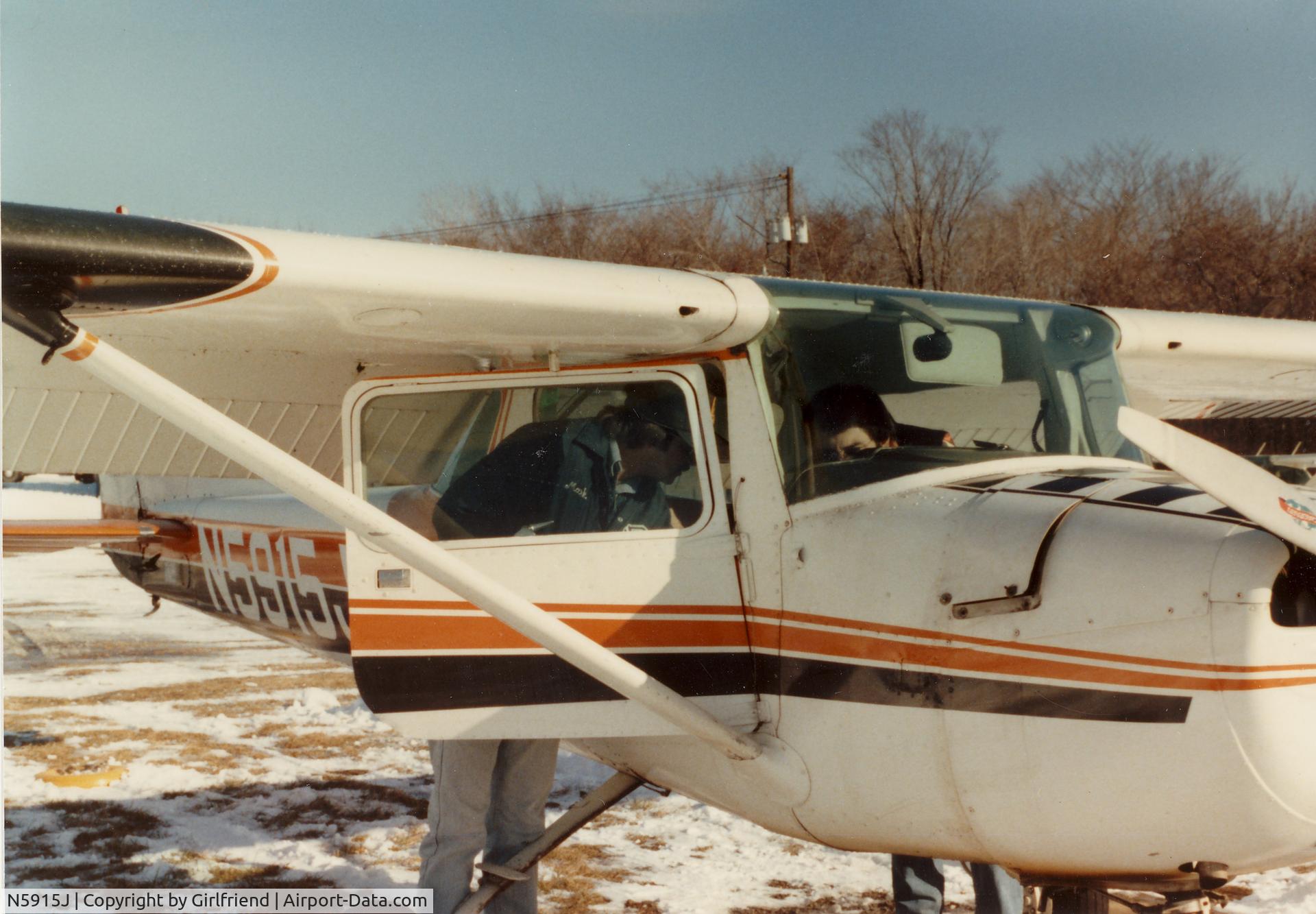 N5915J, 1970 Cessna A150K Aerobat C/N A1500215, Marlboro airport. NJ