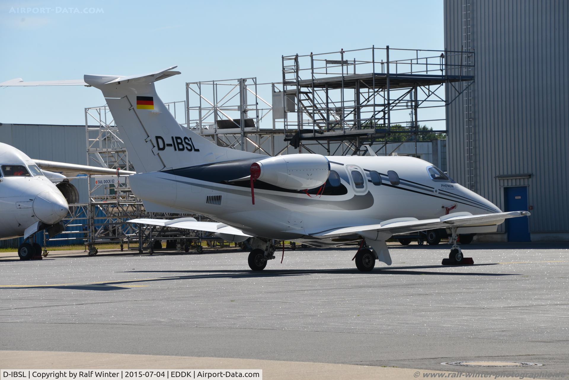 D-IBSL, 2013 Embraer EMB-500 Phenom 100 C/N 50000295, Embraer Phenom 100 EMB-500 - Avia Mobul GmbH - 50000295 - D-IBSL - 04.06.2015 - CGN