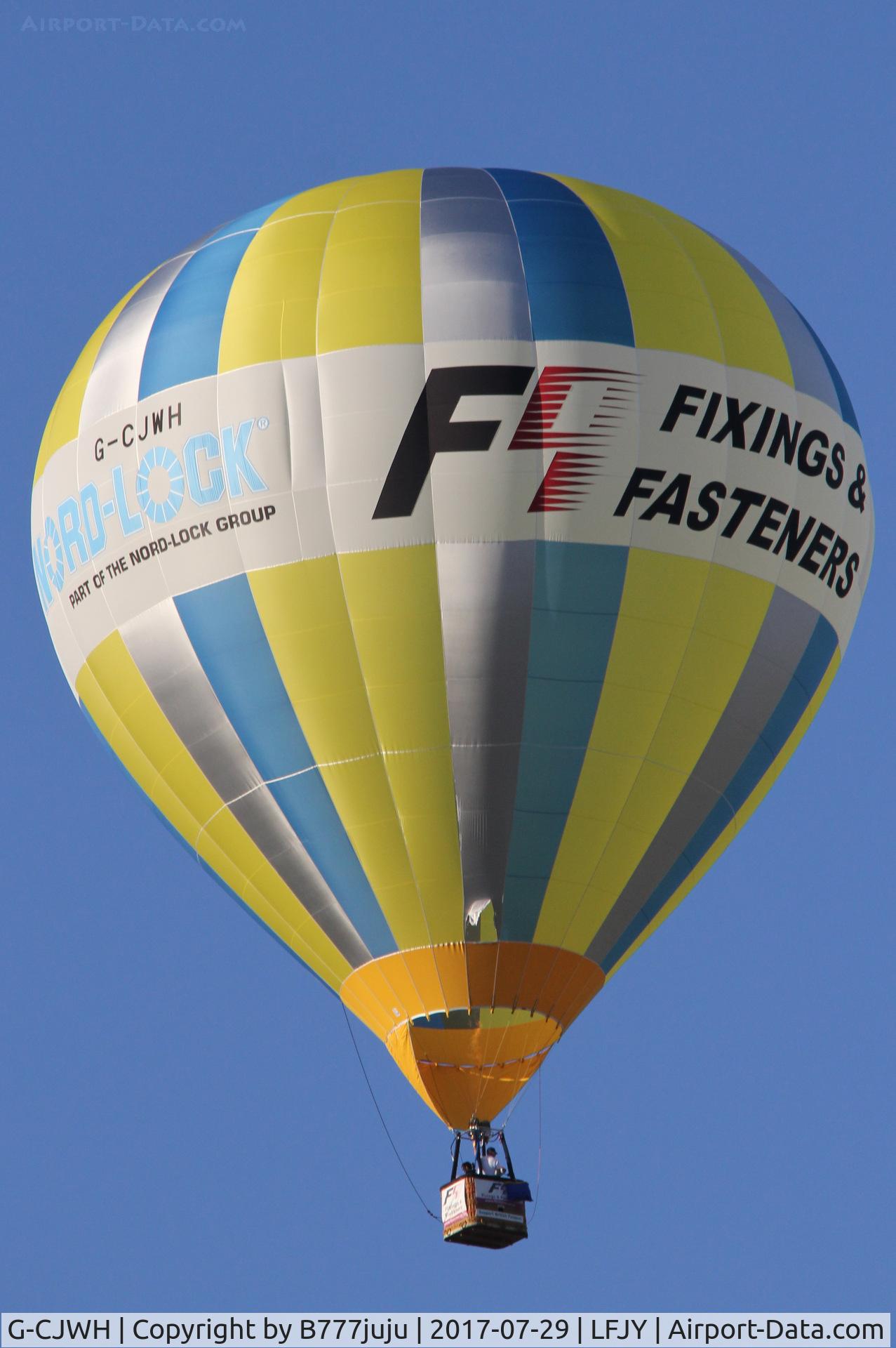 G-CJWH, 2017 Lindstrand LTL Series 1-90 C/N 035, at Chambley