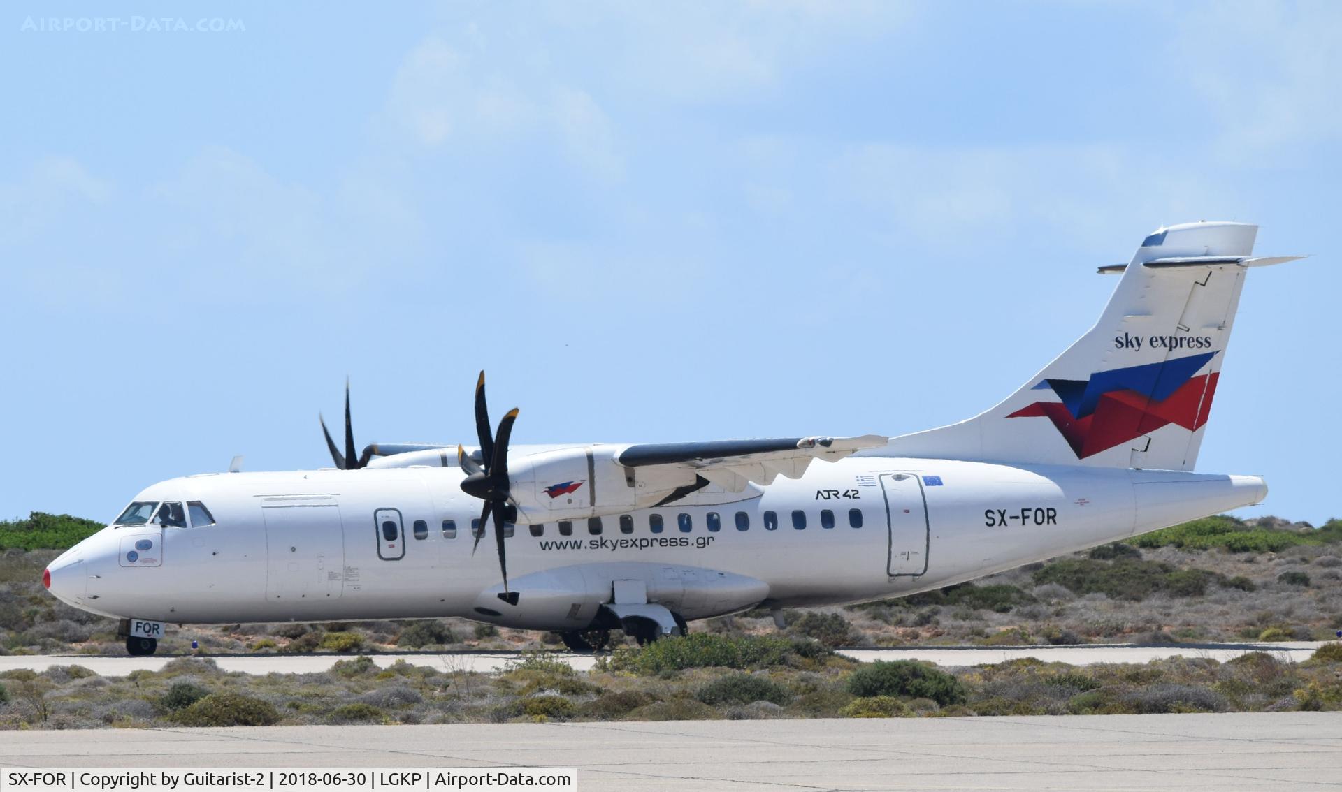 SX-FOR, 1997 ATR 42-500 C/N 524, At Karpathos