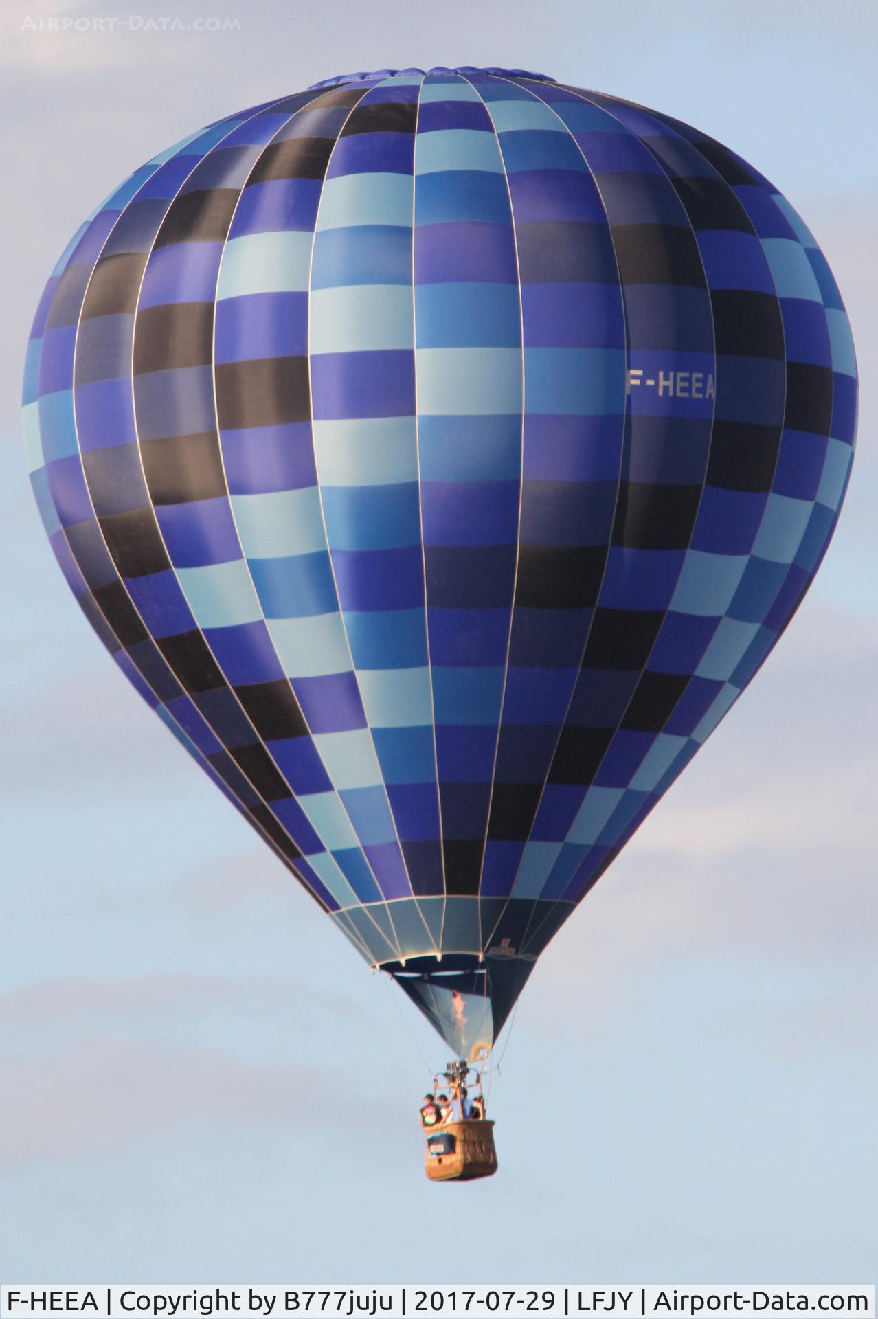 F-HEEA, Cameron Balloons Z-105 C/N 11088, at Chambley